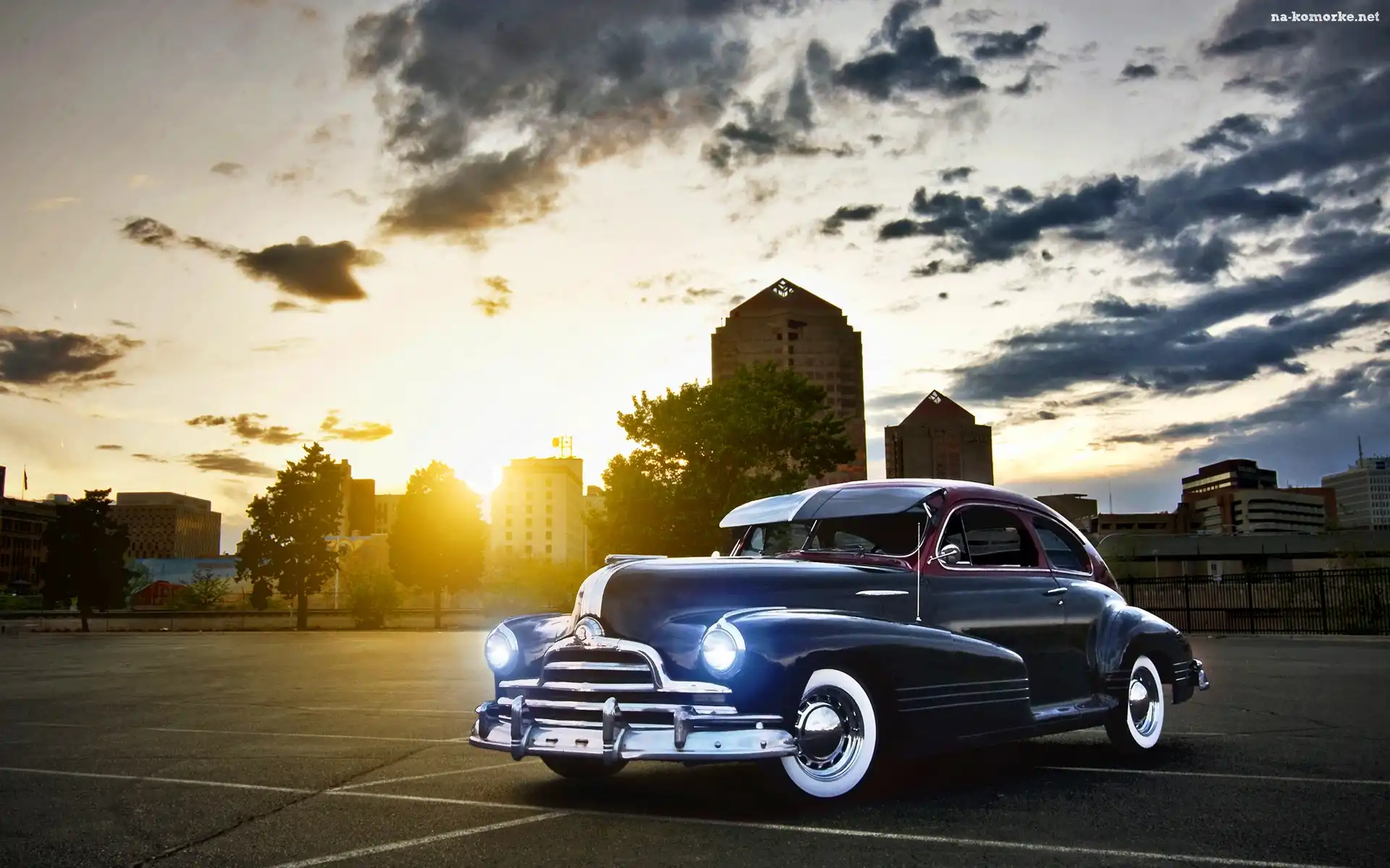 Samochód, Światła, Pontiac, Streamliner