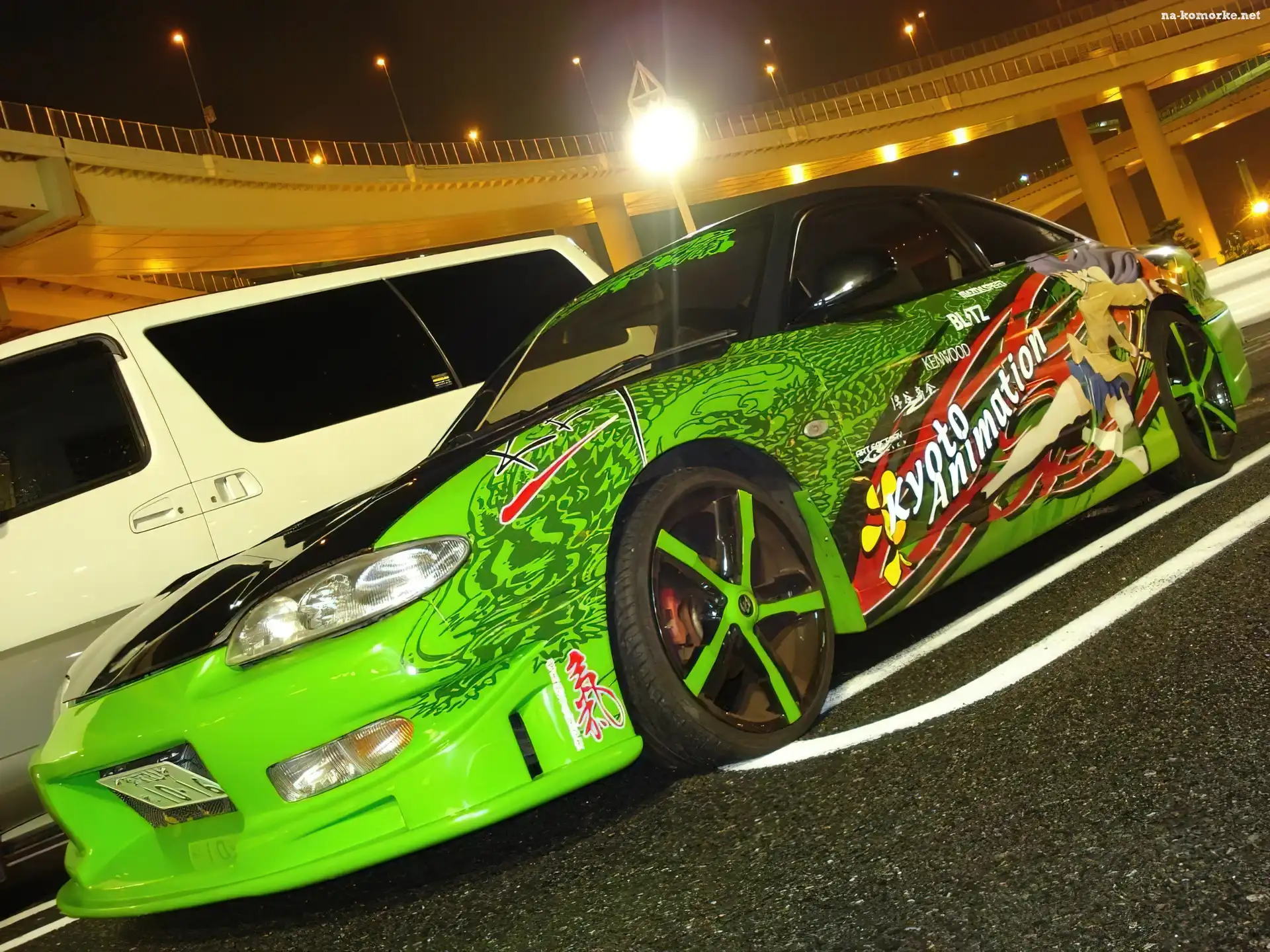 Samochód, Anime, Tuningowane, Itasha
