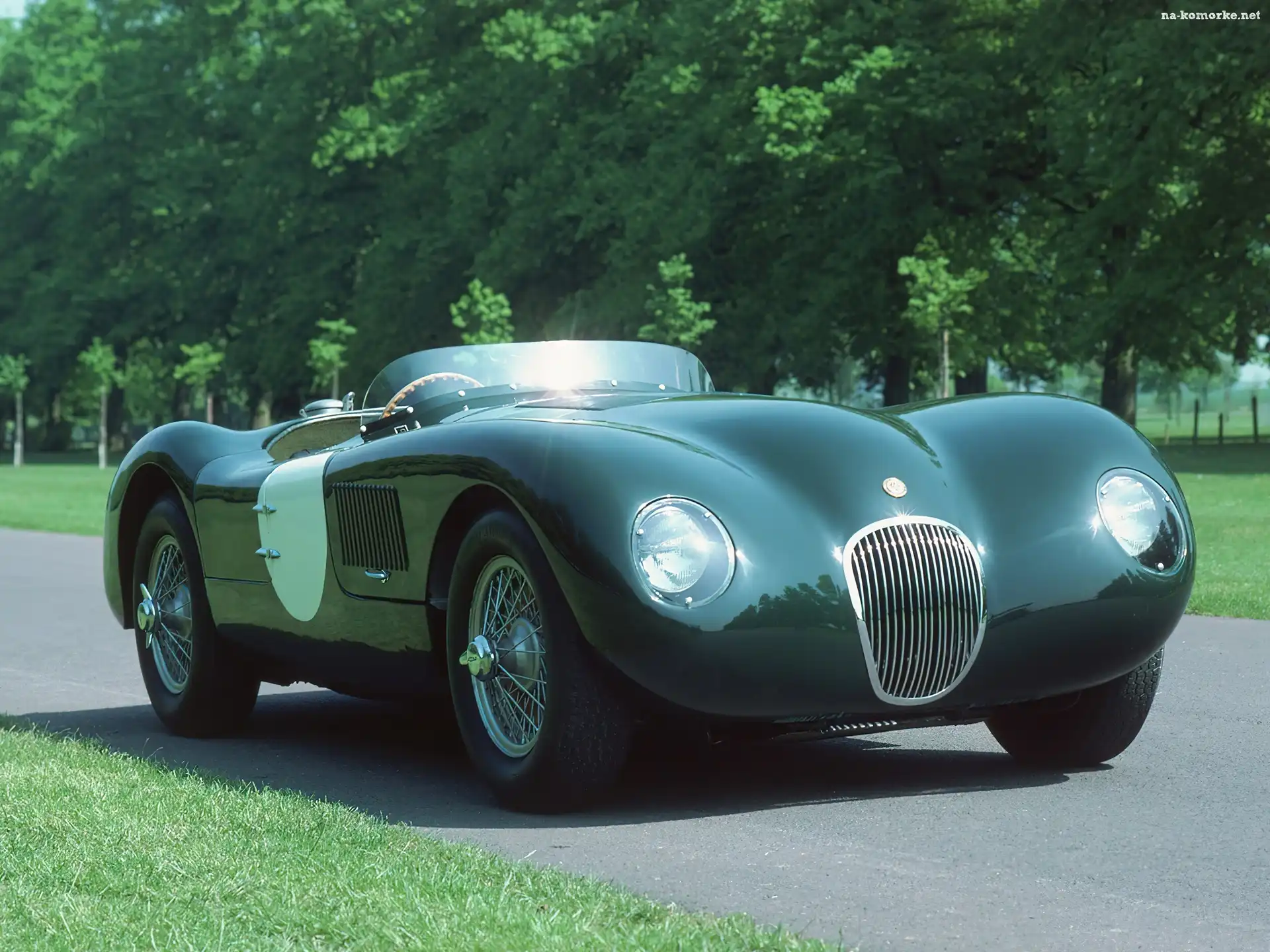 Samochód, Jaguar C-Type, Kabriolet