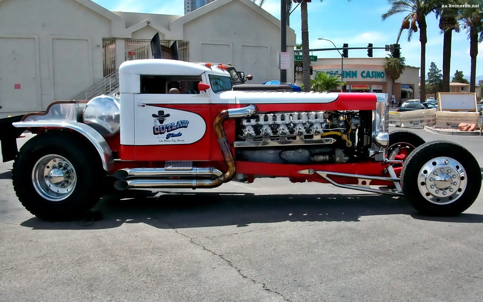 Samochód, Truck V10, HotRod