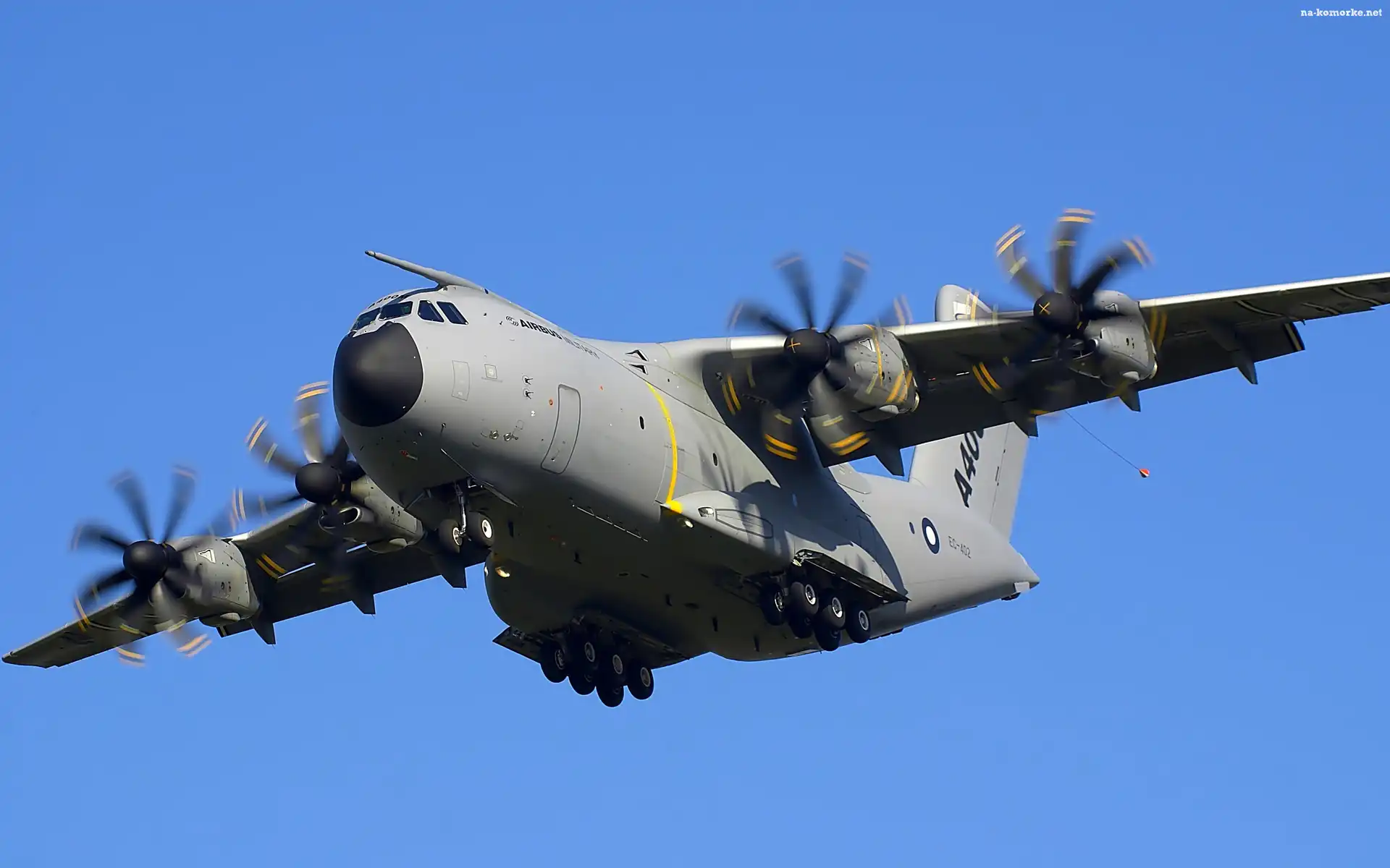 Samolot, A400M, Wojskowy, Aribus