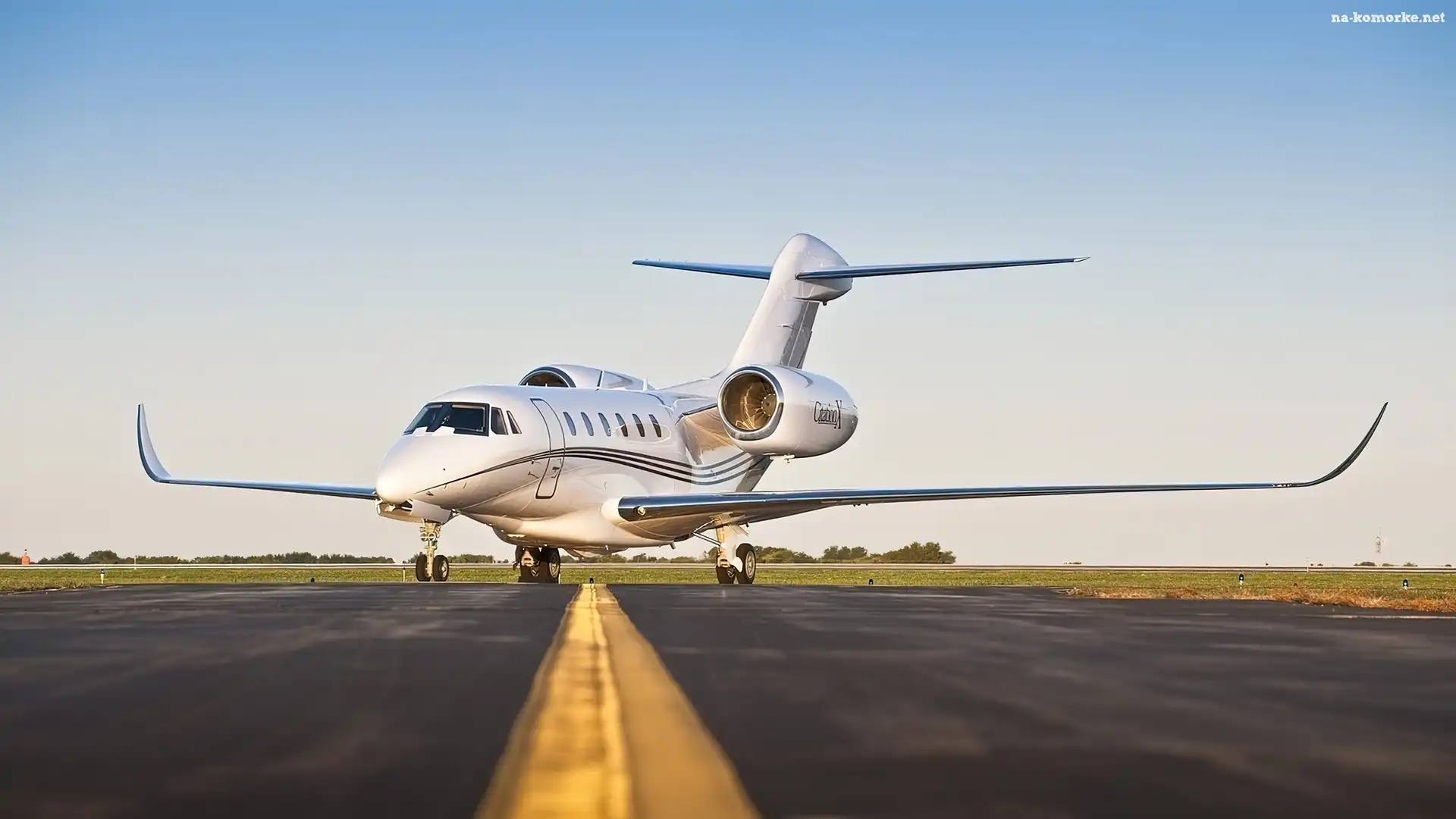 Samolot, Startowy, Cessna Citation-X, Pas