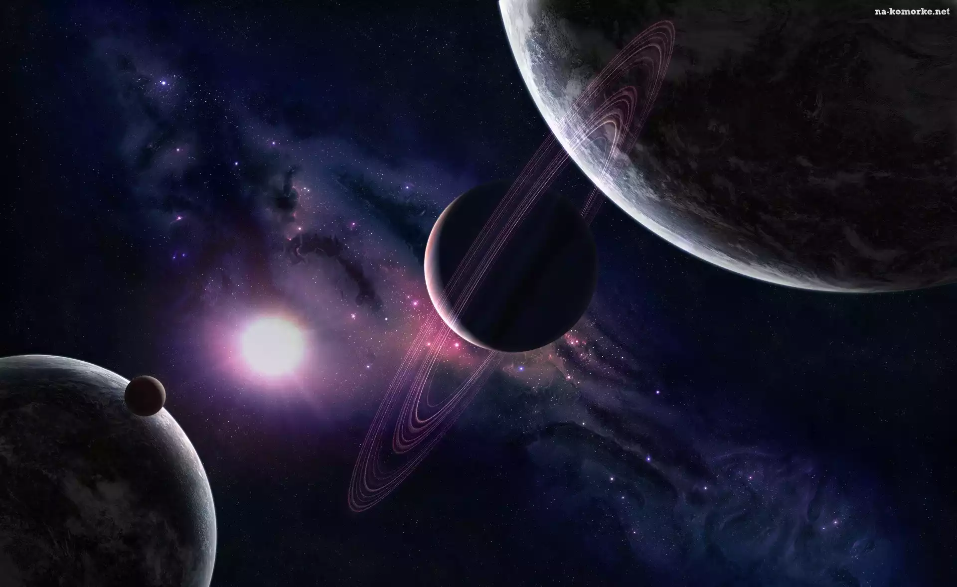 Saturn, Pierścienie
