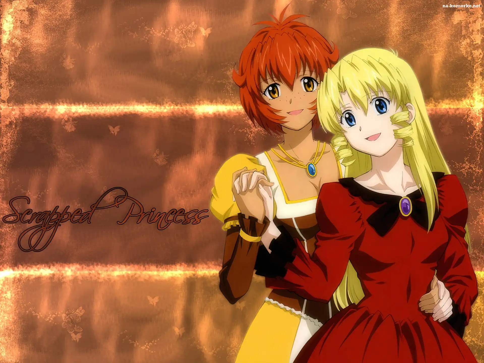 Scrapped Princess, kobiety, duże oczy