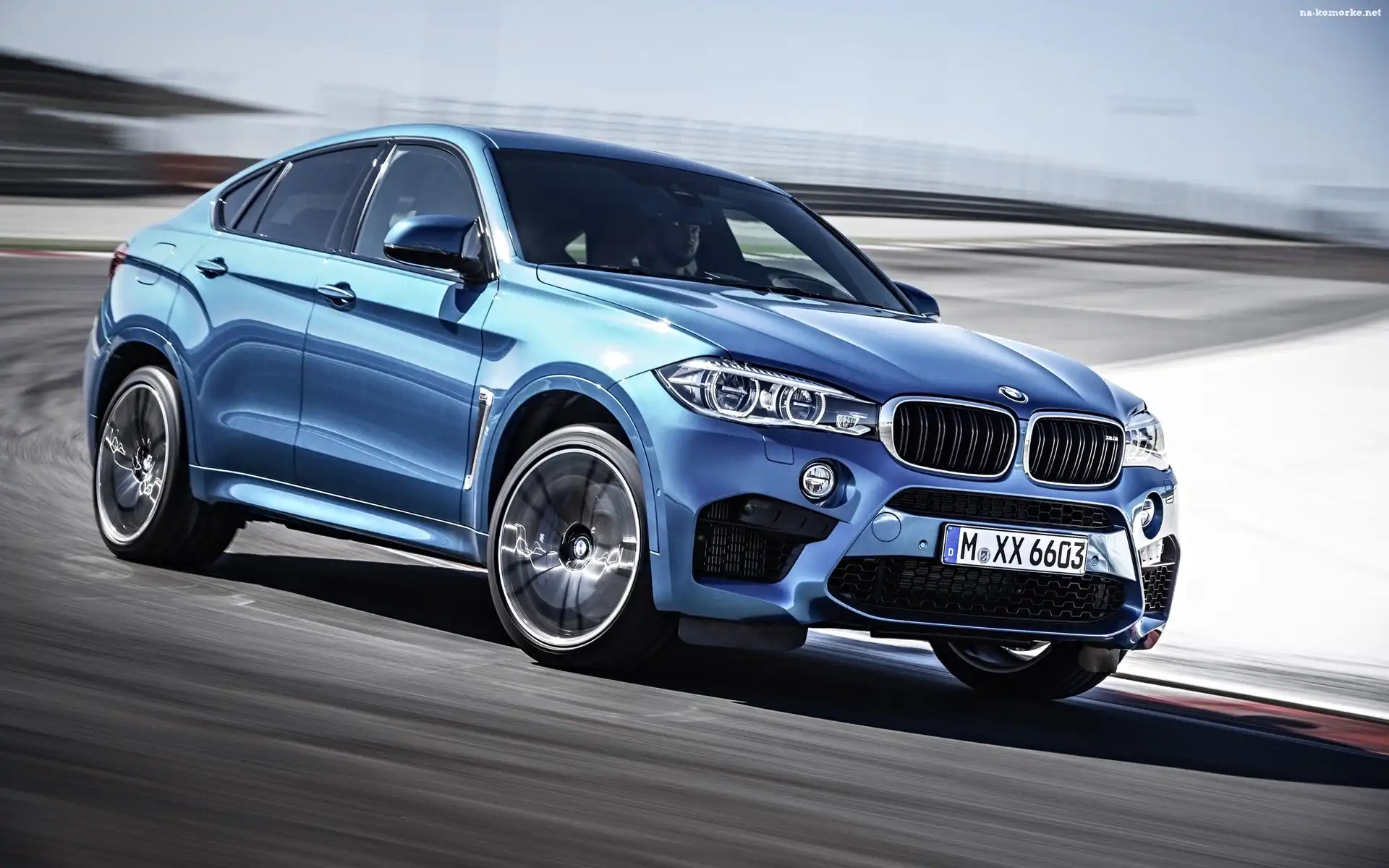 seria M, Błękitny, Samochód, BMW, X6