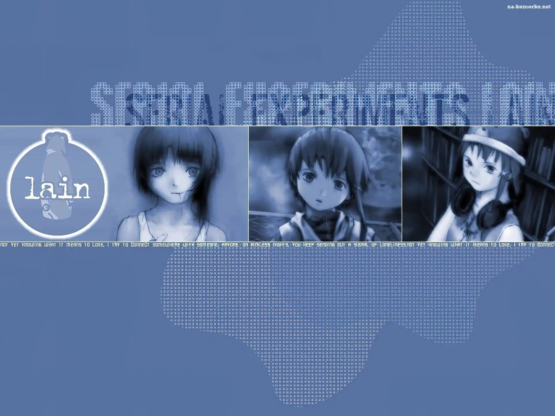 Serial Experiments Lain, słuchawki