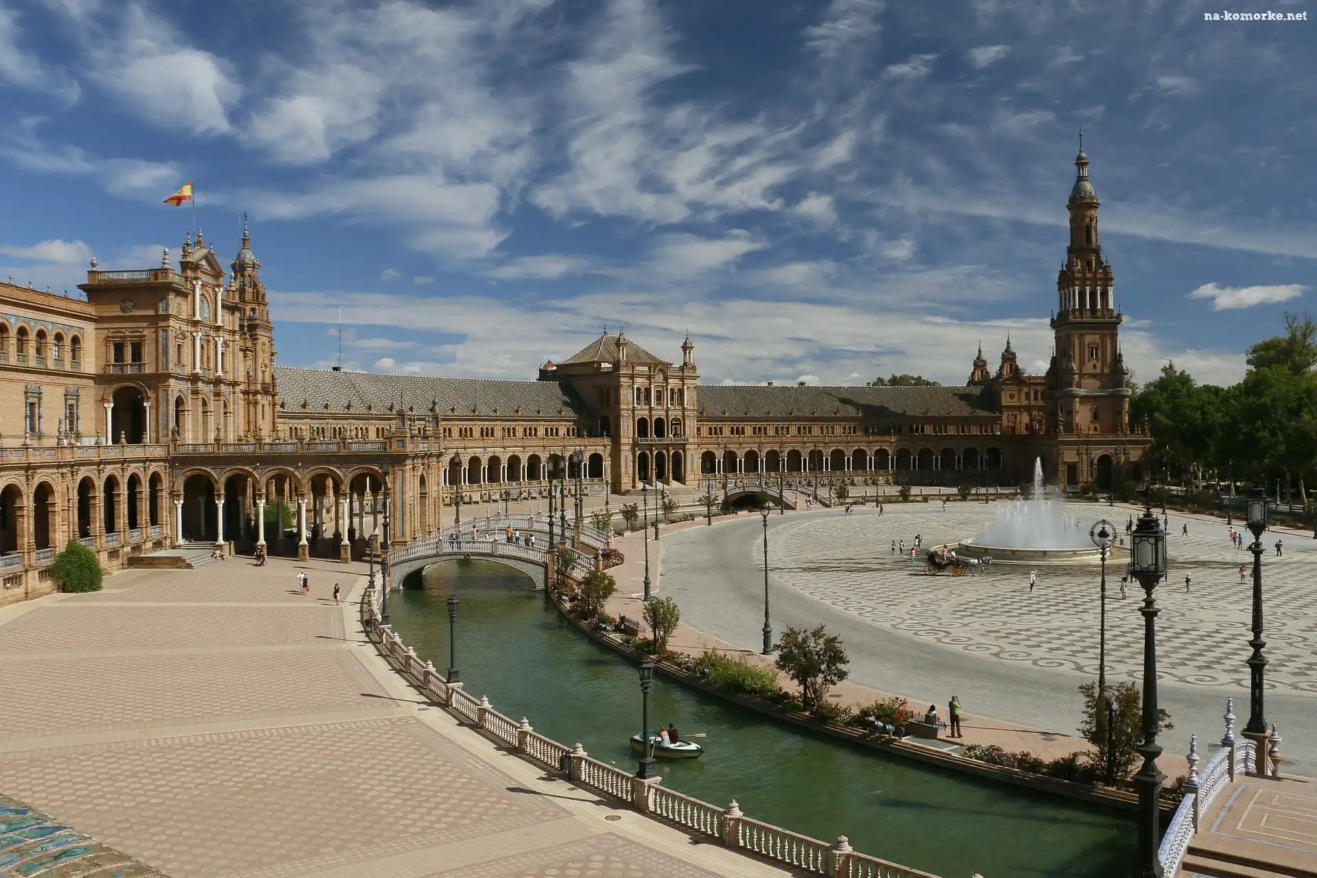 Sevilla, Zdjęcie miasta, Hiszpania, Plac