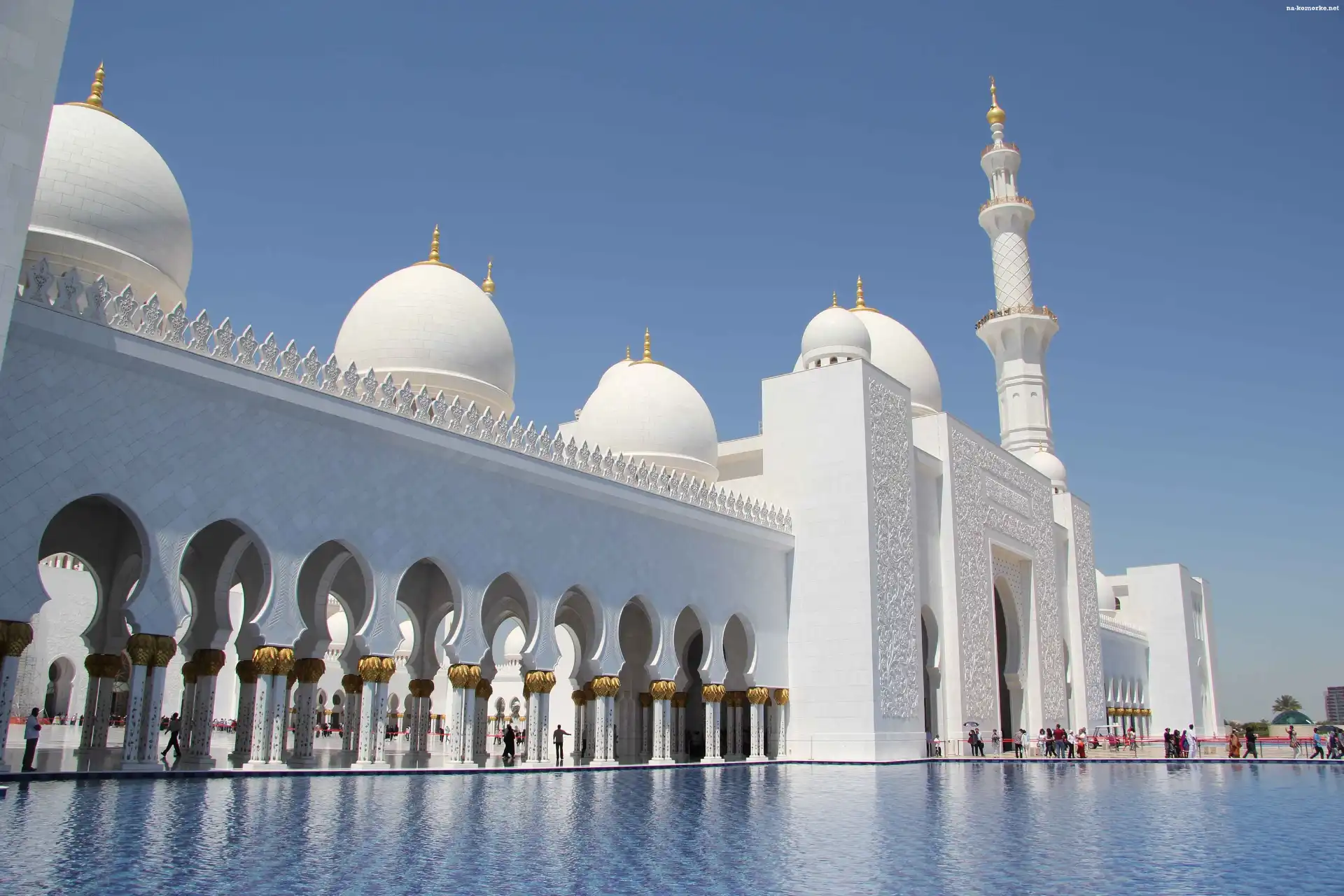 Meczet, Sheikh Zayed Grand Mosque, Abu Dhabi