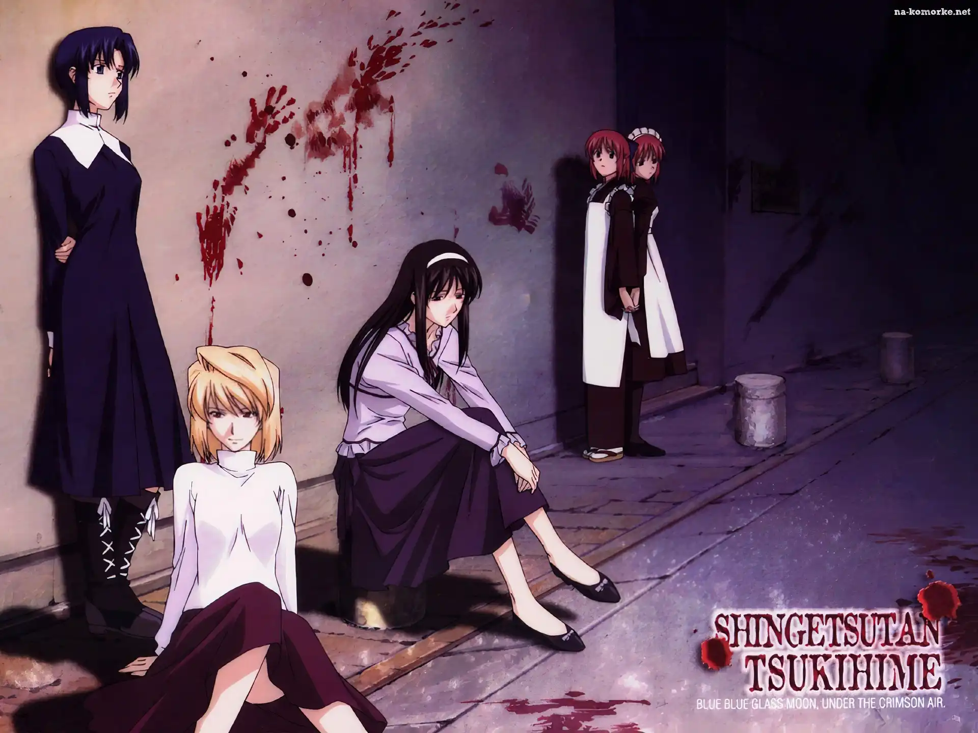 Shingetsutan Tsukihime, krew, smutek