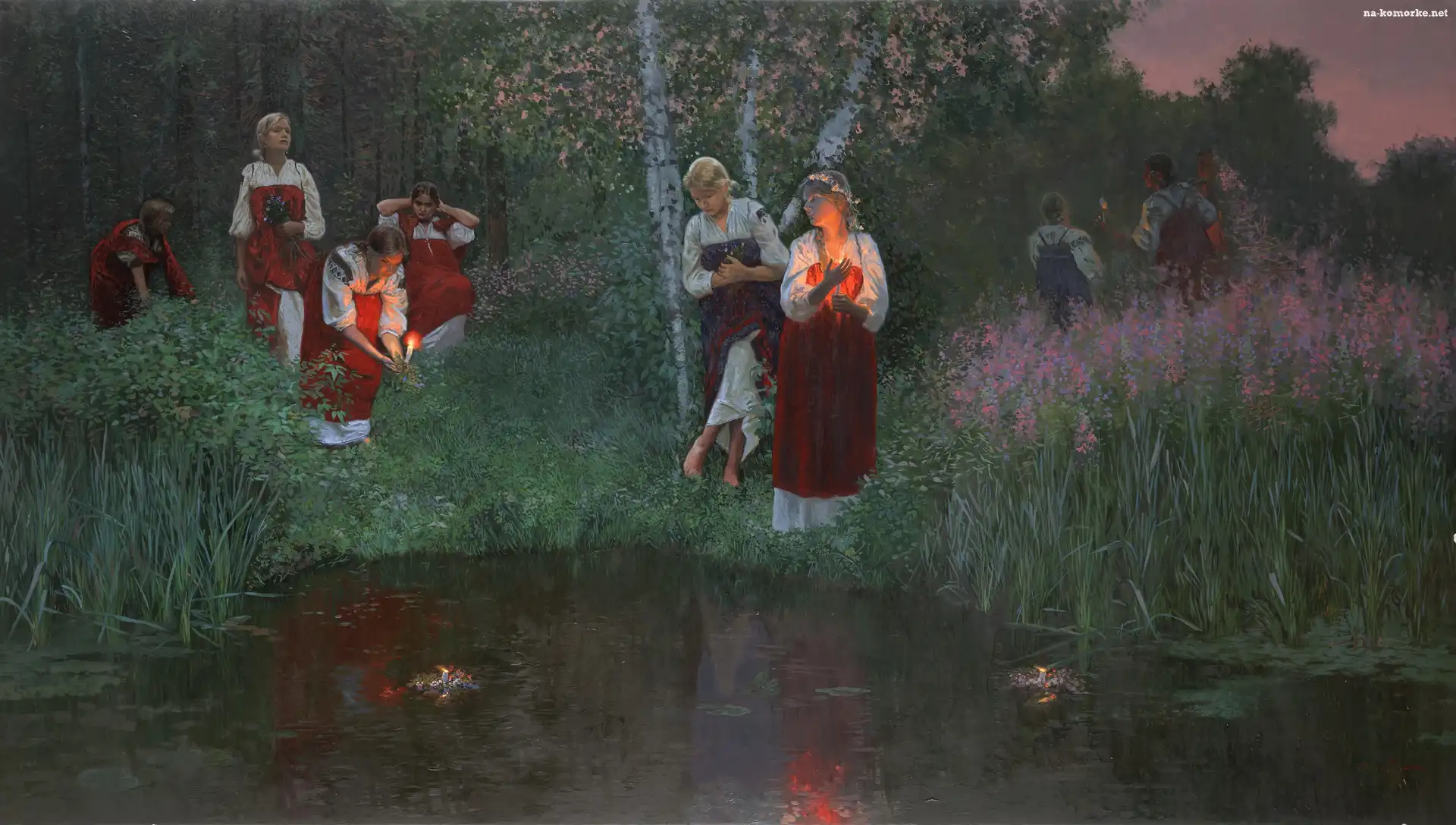 Simon Kozhin, Malarstwo, Słowianie