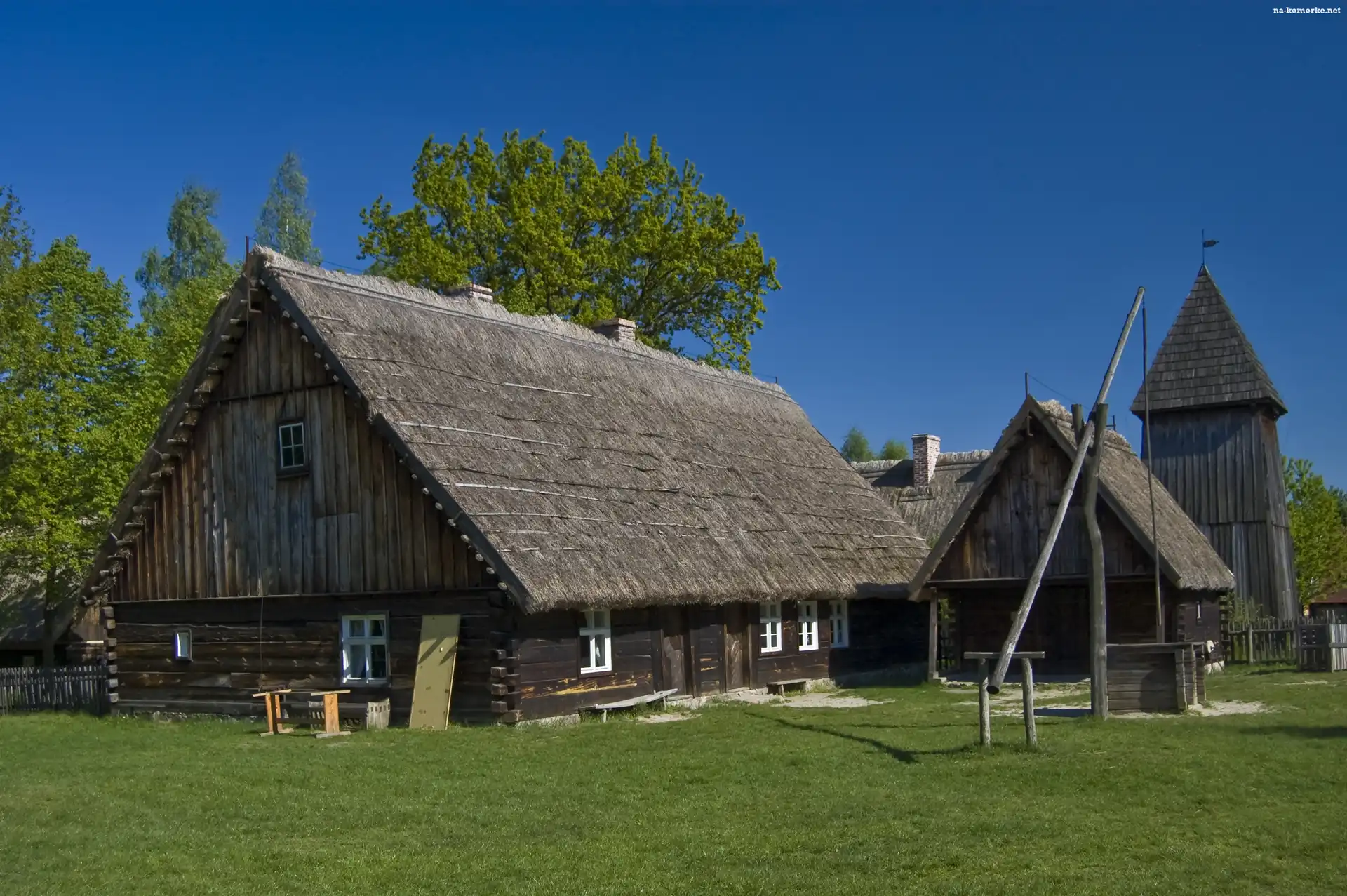 Skansen, Zabytki, Zielona Góra, Ochla
