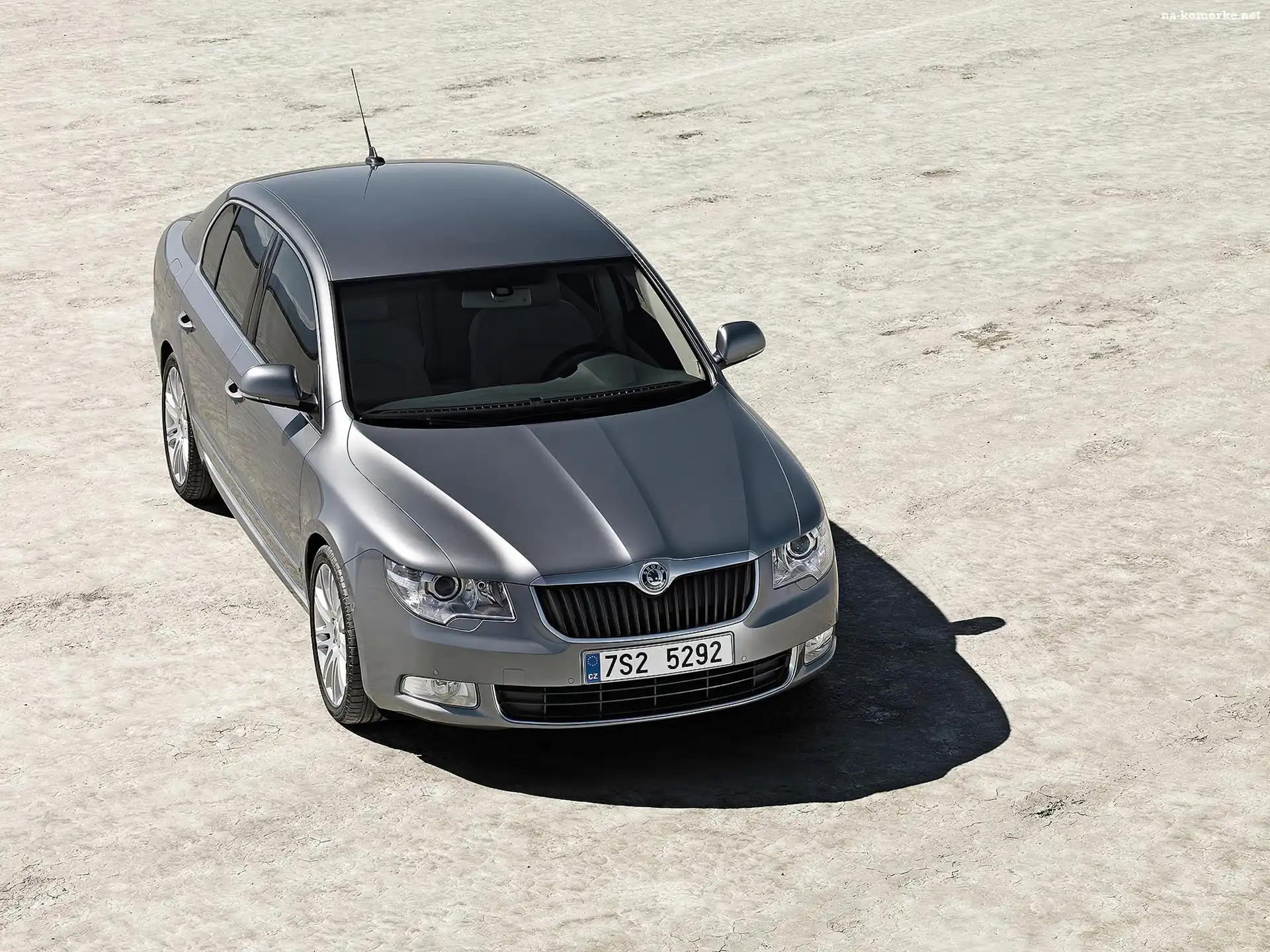 Superb, Piasek, Skoda, Srebrny