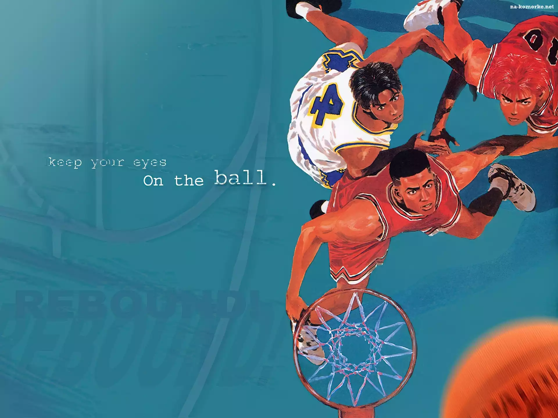 Slam Dunk, kosz, piłka