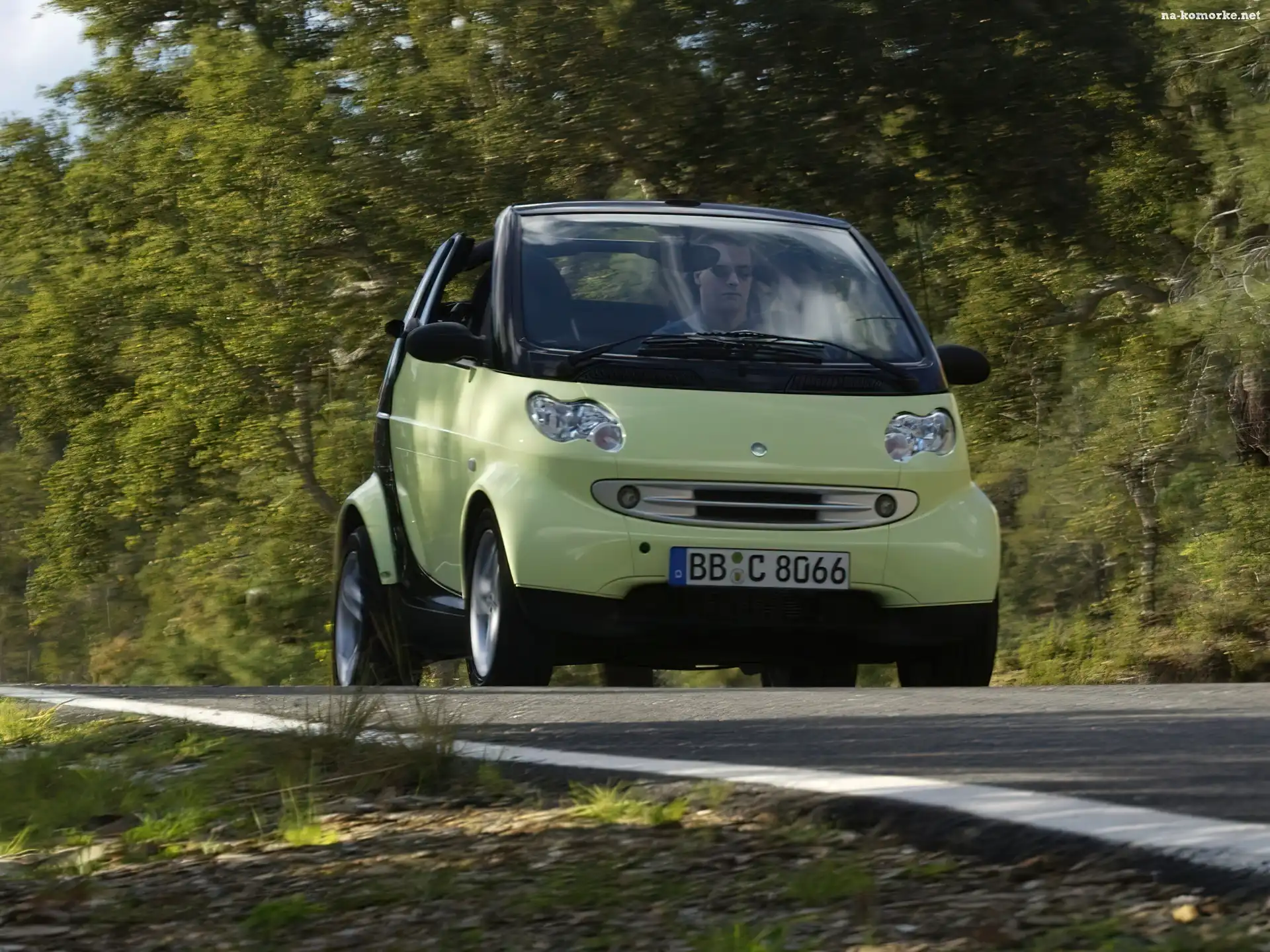 Pastelowy, Smart Fortwo