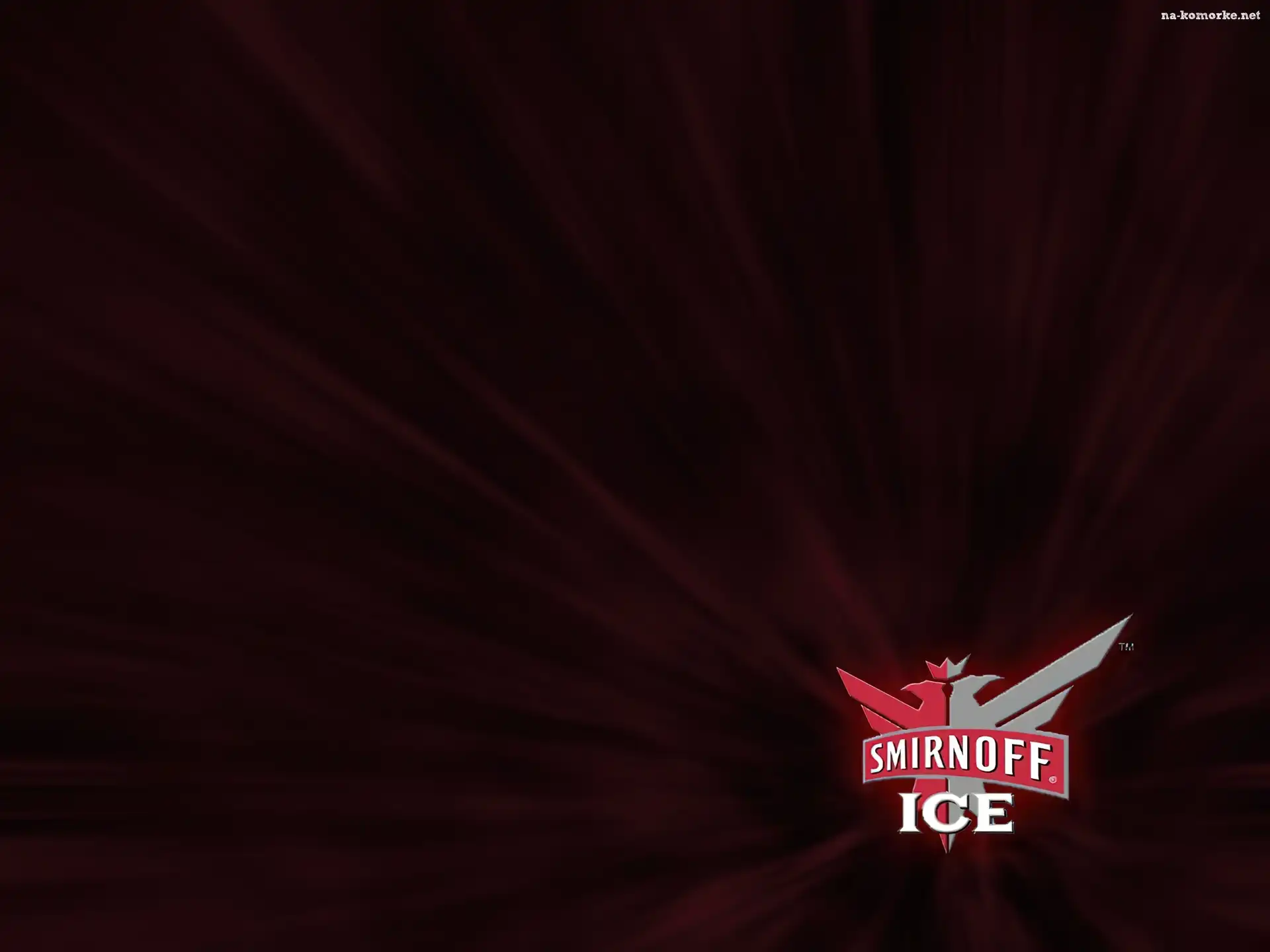 Smirnoff, Tło, Logo, Bordowe