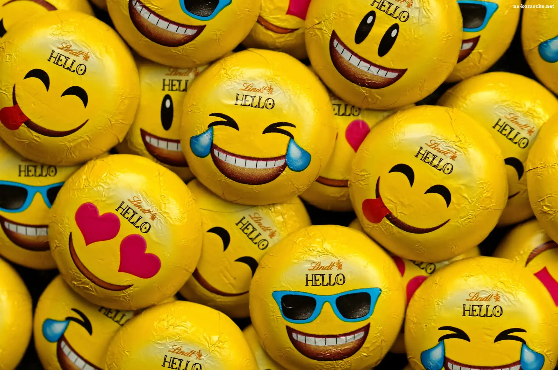 Czekoladki, Smutki, Lindt Hello Mini Emotis, Uśmiechy