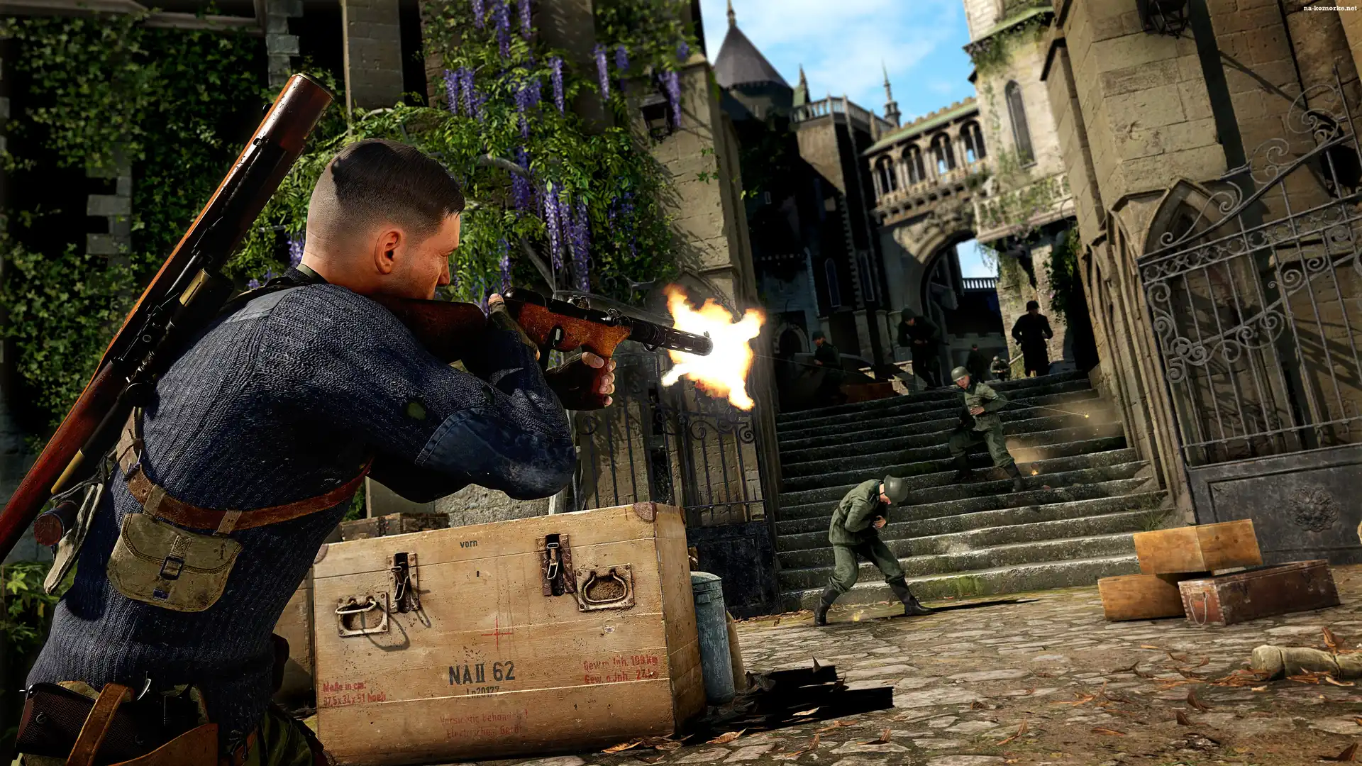 Postać, Żołnierze, Gra, Snajper, Sniper Elite 5