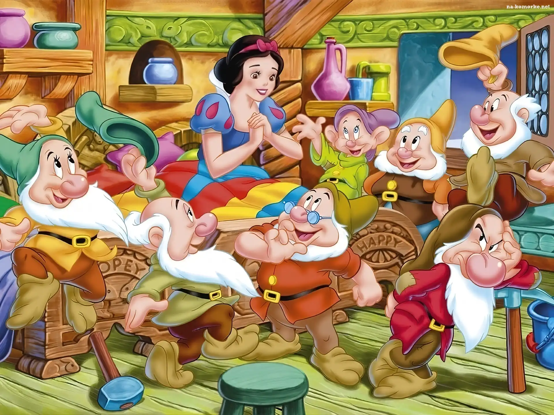Królewna Śnieżka i siedmiu krasnoludków, Krasnale, Snow White and the Seven Dwarfs, Śnieżka