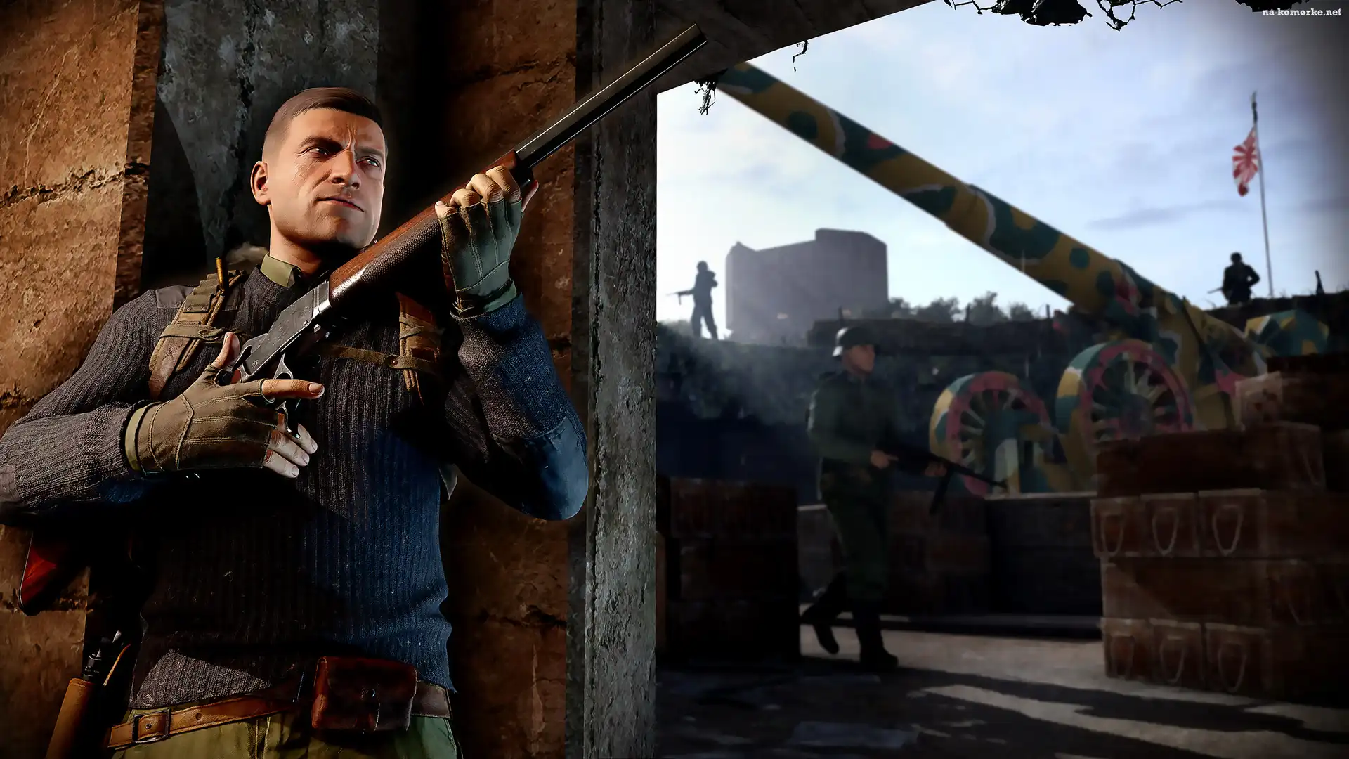 Gra, Postać, Mężczyzna, Sniper Elite, Strzelec
