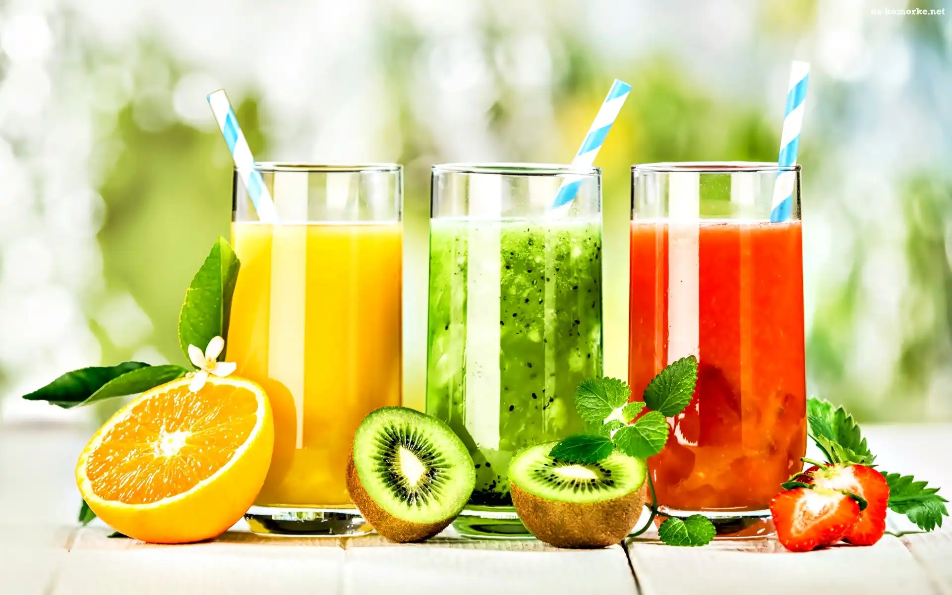 Soki, Pomidorowy, Pomarańczowy, Kiwi