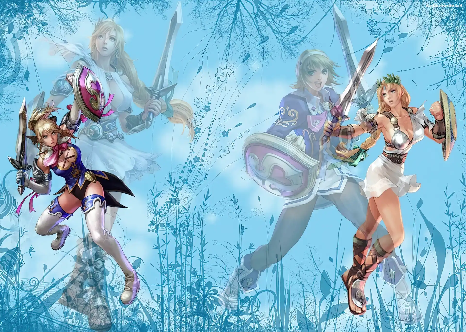 Soul Calibur III, Sophitia, IV, Cassandra