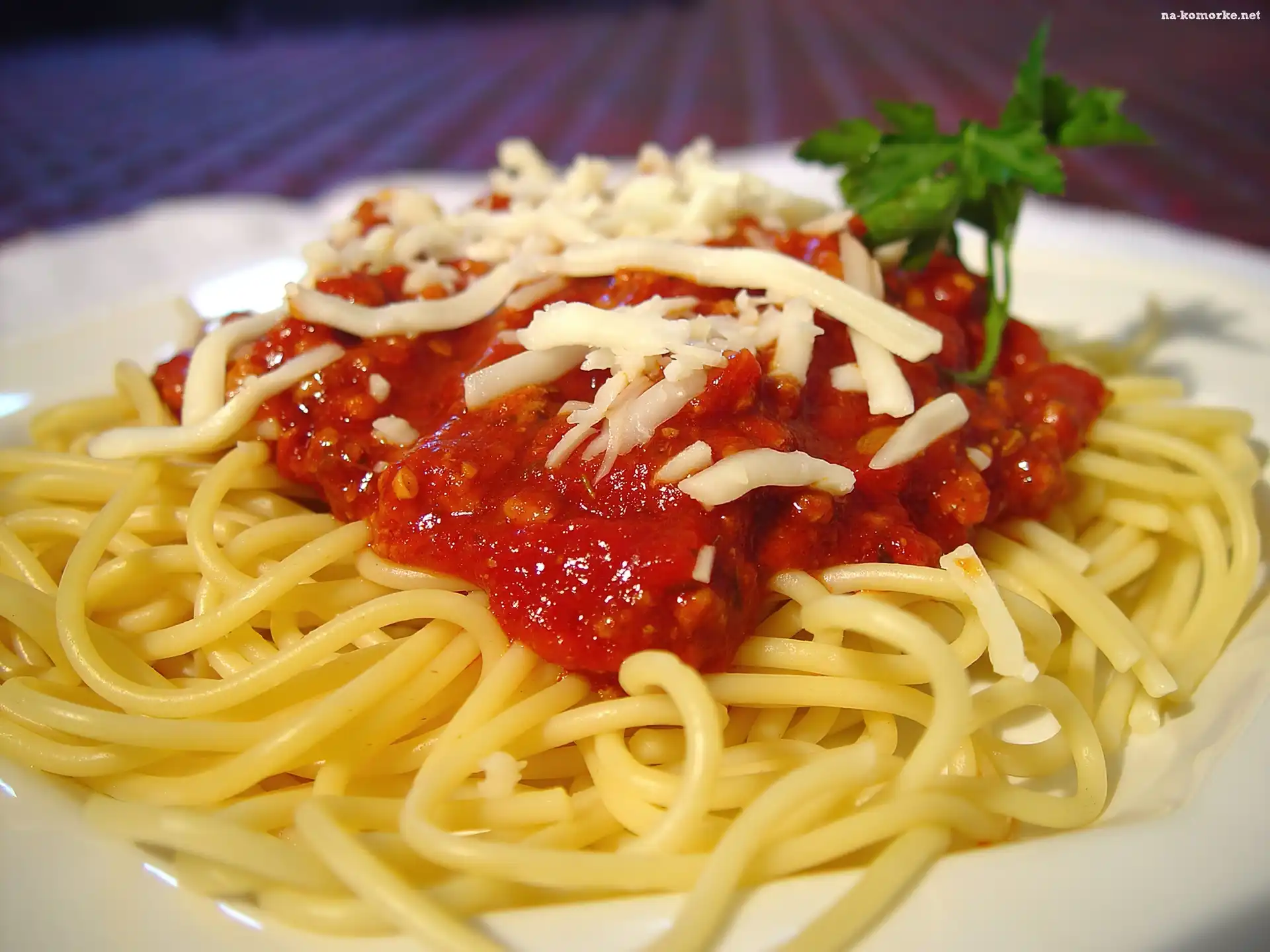 Sos, Ser, Spaghetti, Makaron