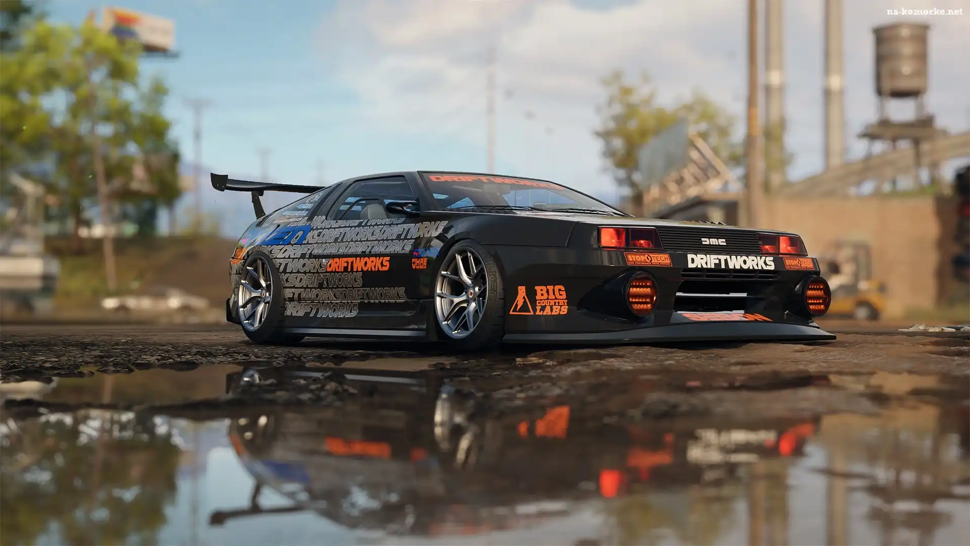 Gra, Need for Speed Unbound, Samochód, Kałuża