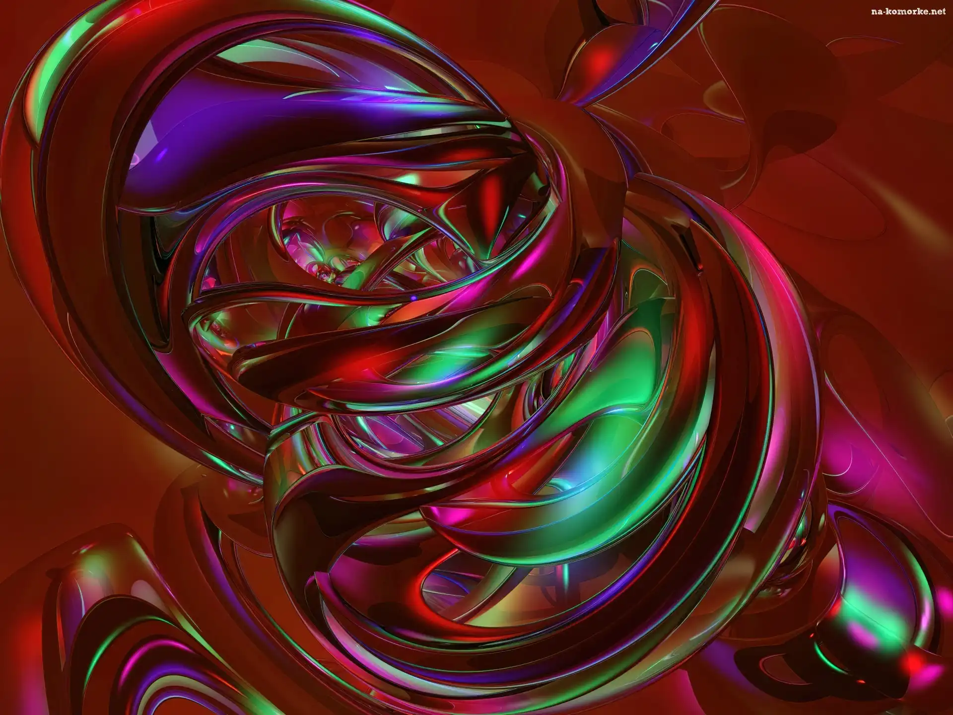 Abstrakcja, Spirale, Grafika