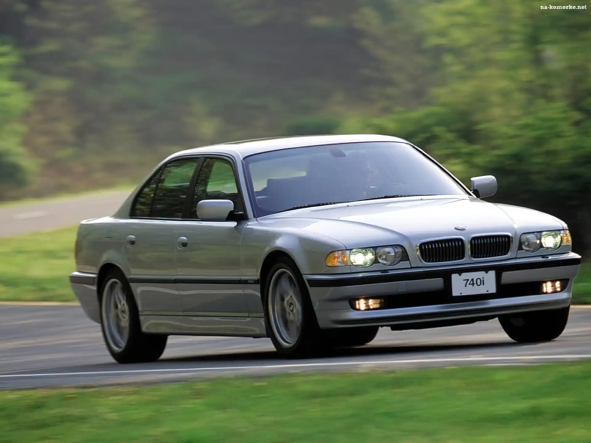 Srebrne, E38, BMW 7