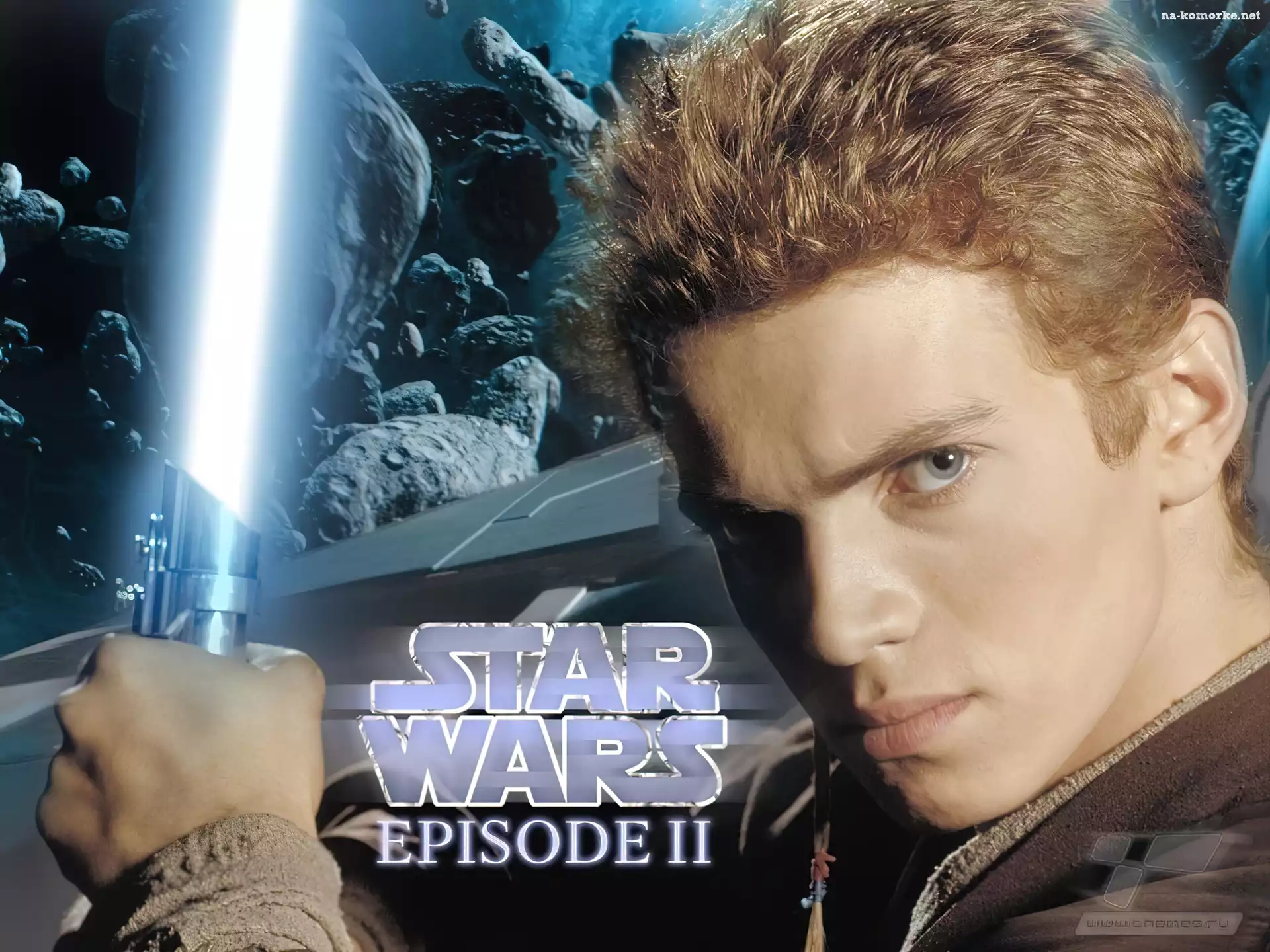 gruzy, laser, Star Wars, Hayden Christensen