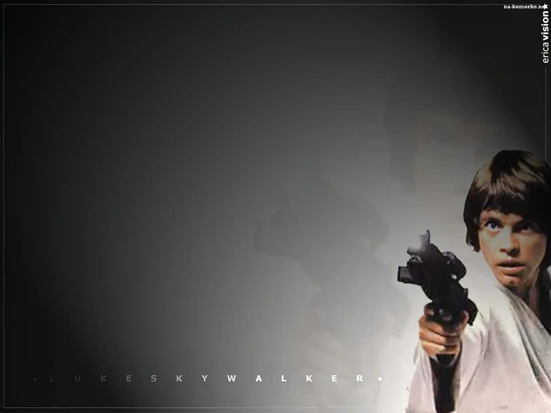 Star Wars, tło, Mark Hamill, pistolet