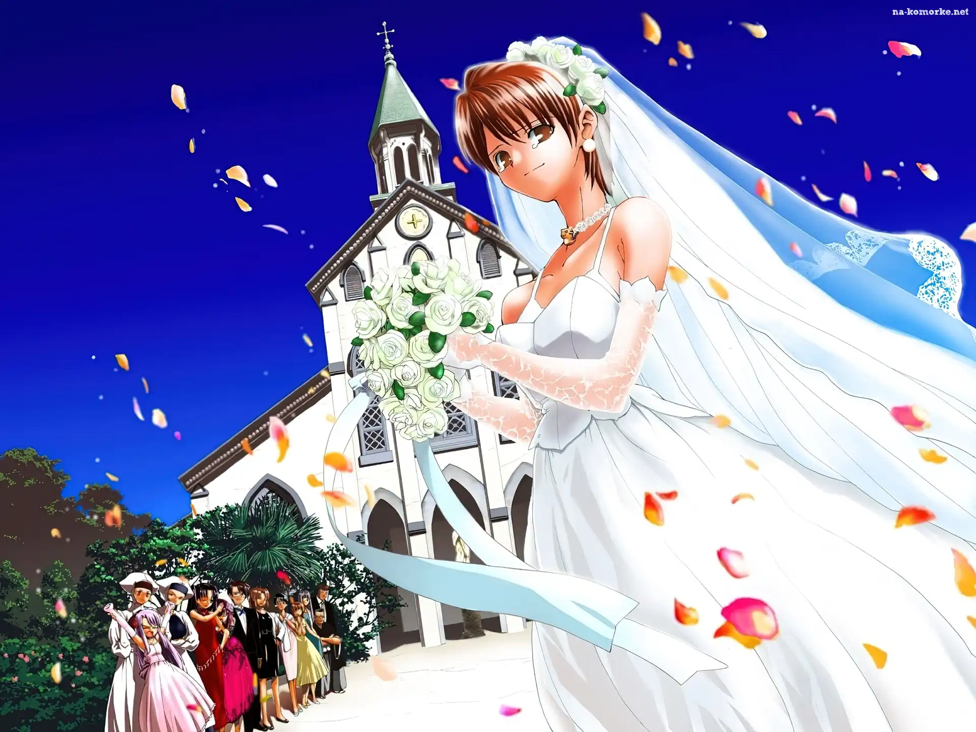 Fate Stay Night, ludzie, panna młoda, ślub