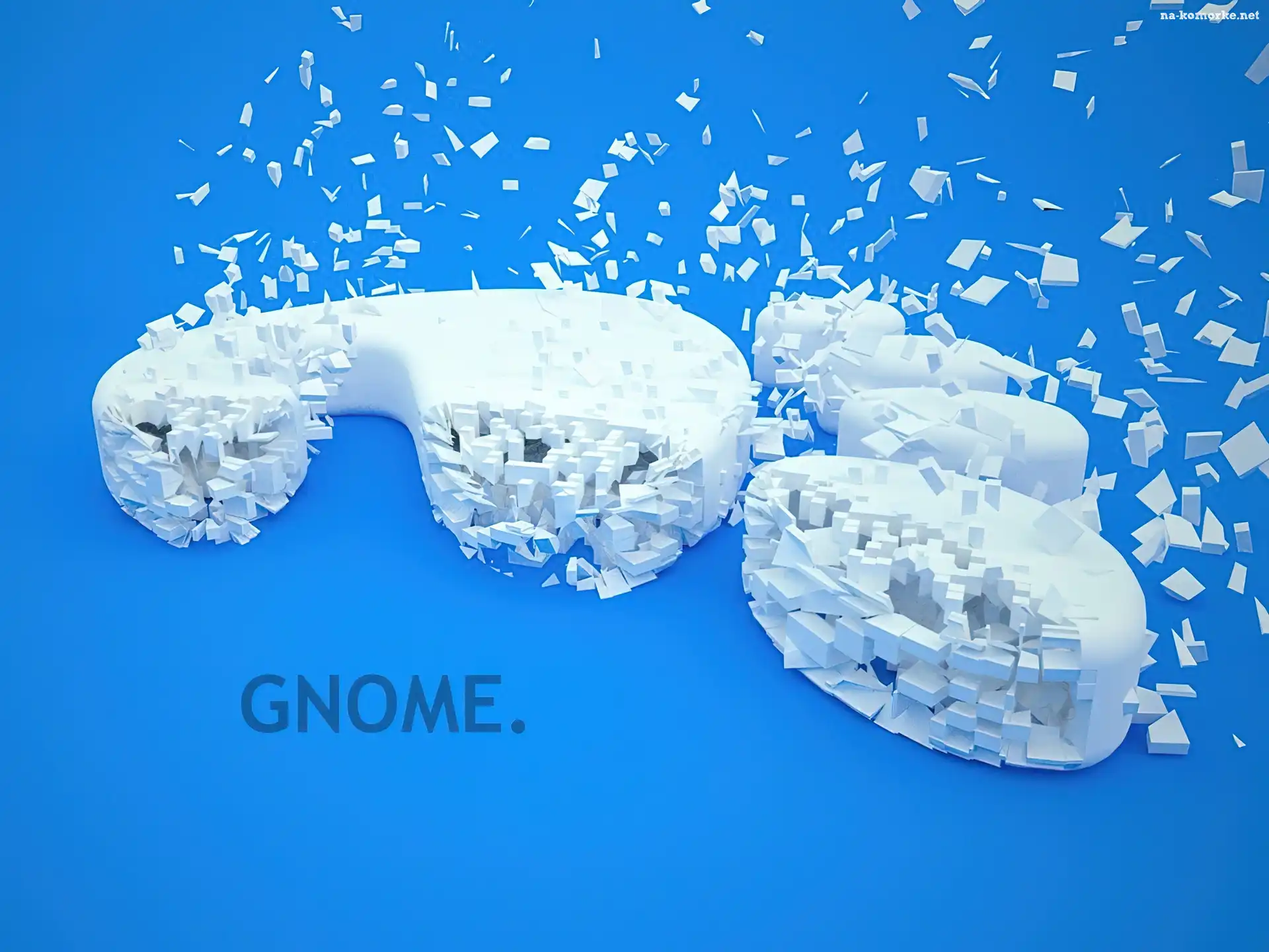 Gnome, grafika, stopa
