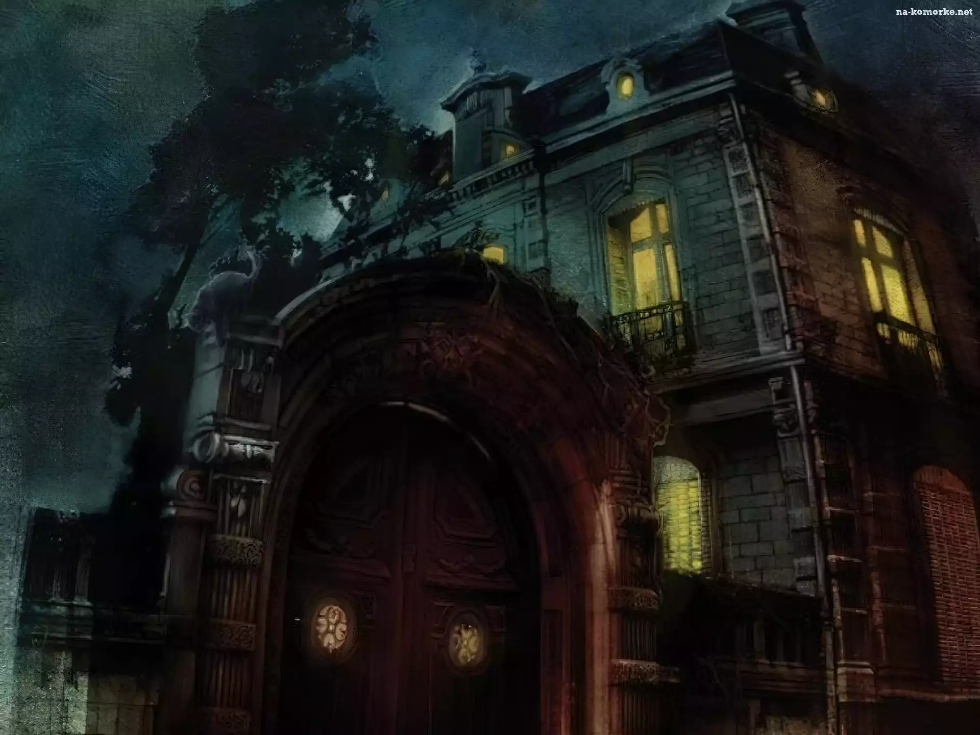 Halloween, straszny dom