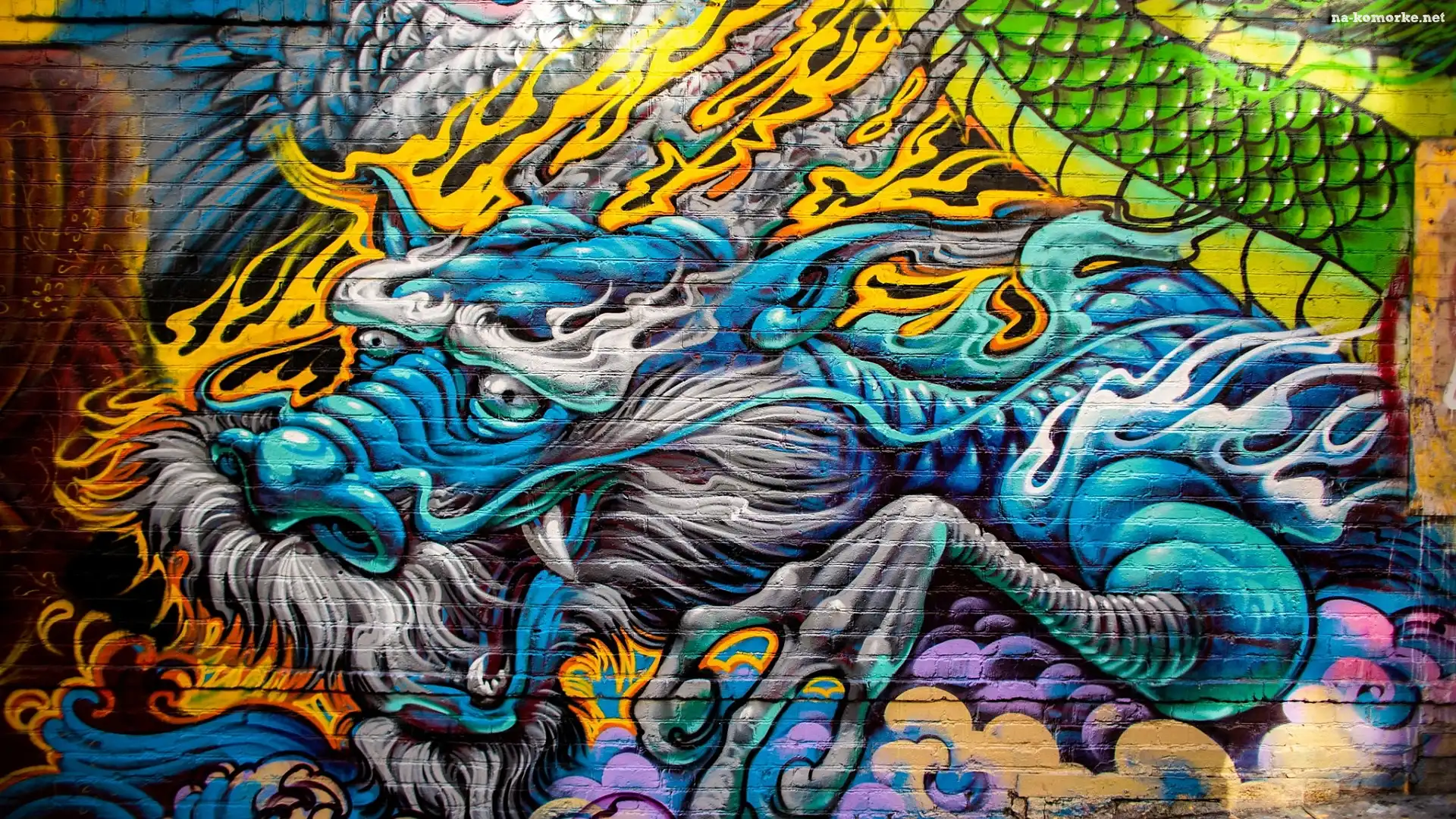 Åšciana, Smok, Street art