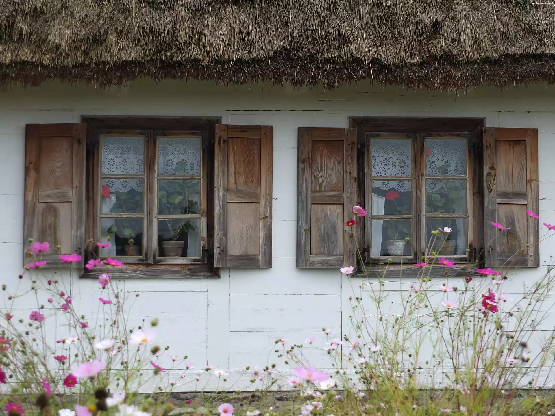 Domek, Strzecha, Okno