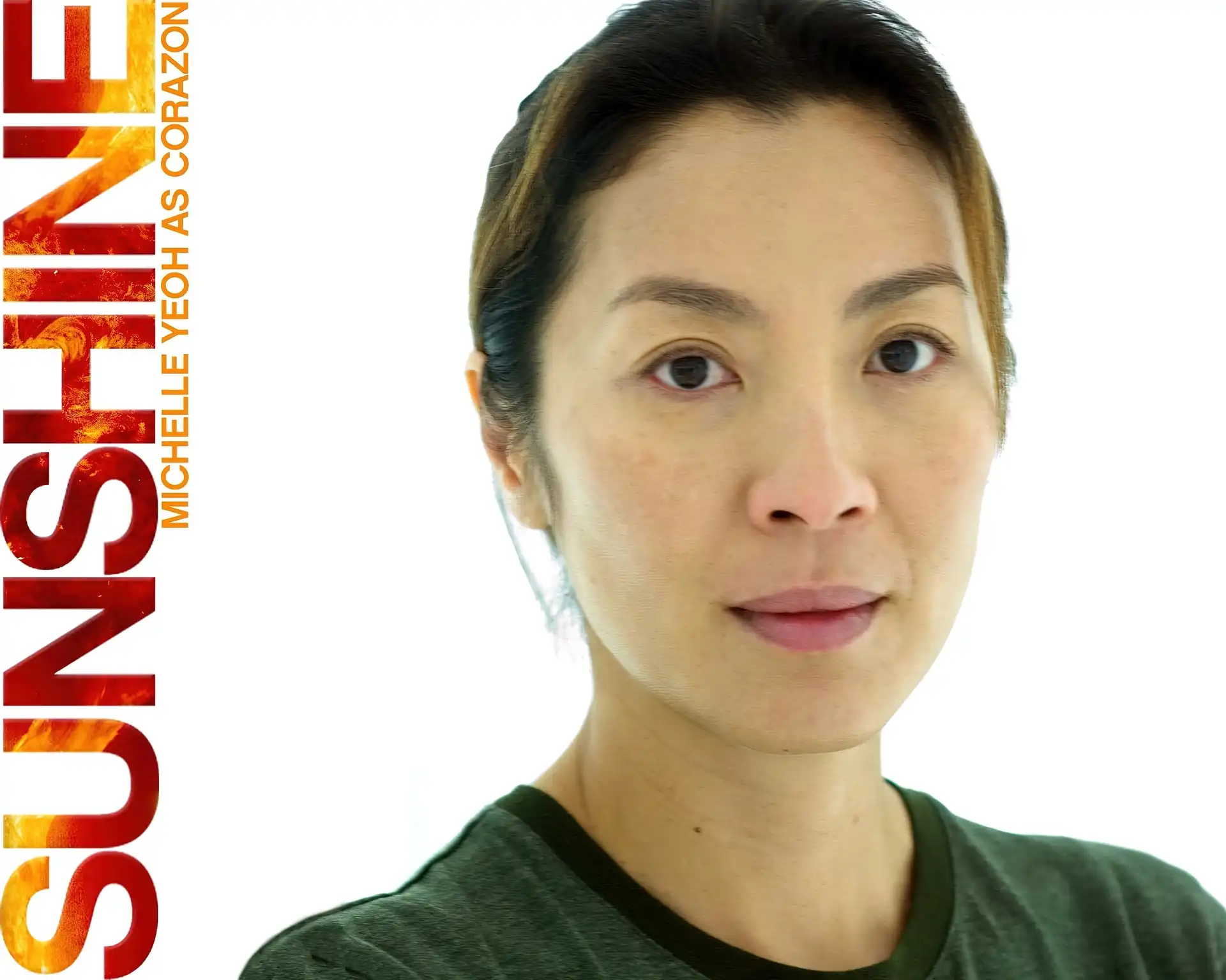 Sunshine, napis, Michelle Yeoh, twarz