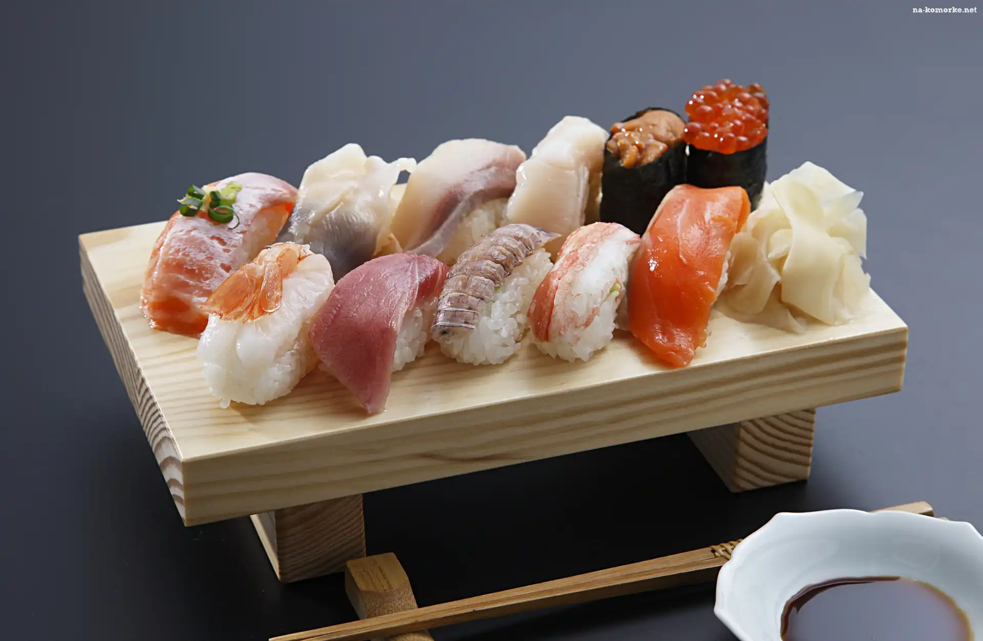 Sushi, Sojowy, Deska, Sos