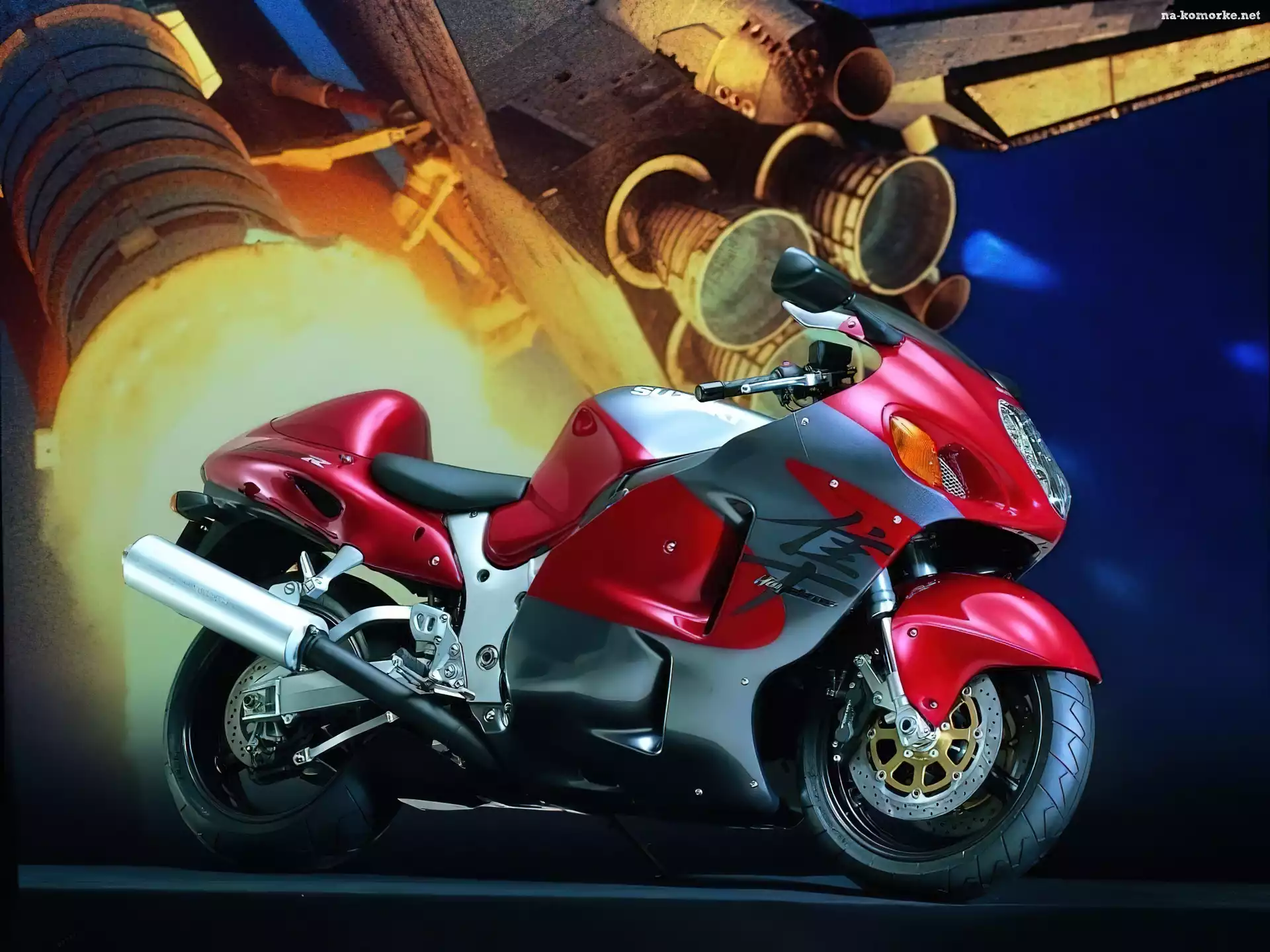 Suzuki Hayabusa 1300, Odrzutowe, Silniki