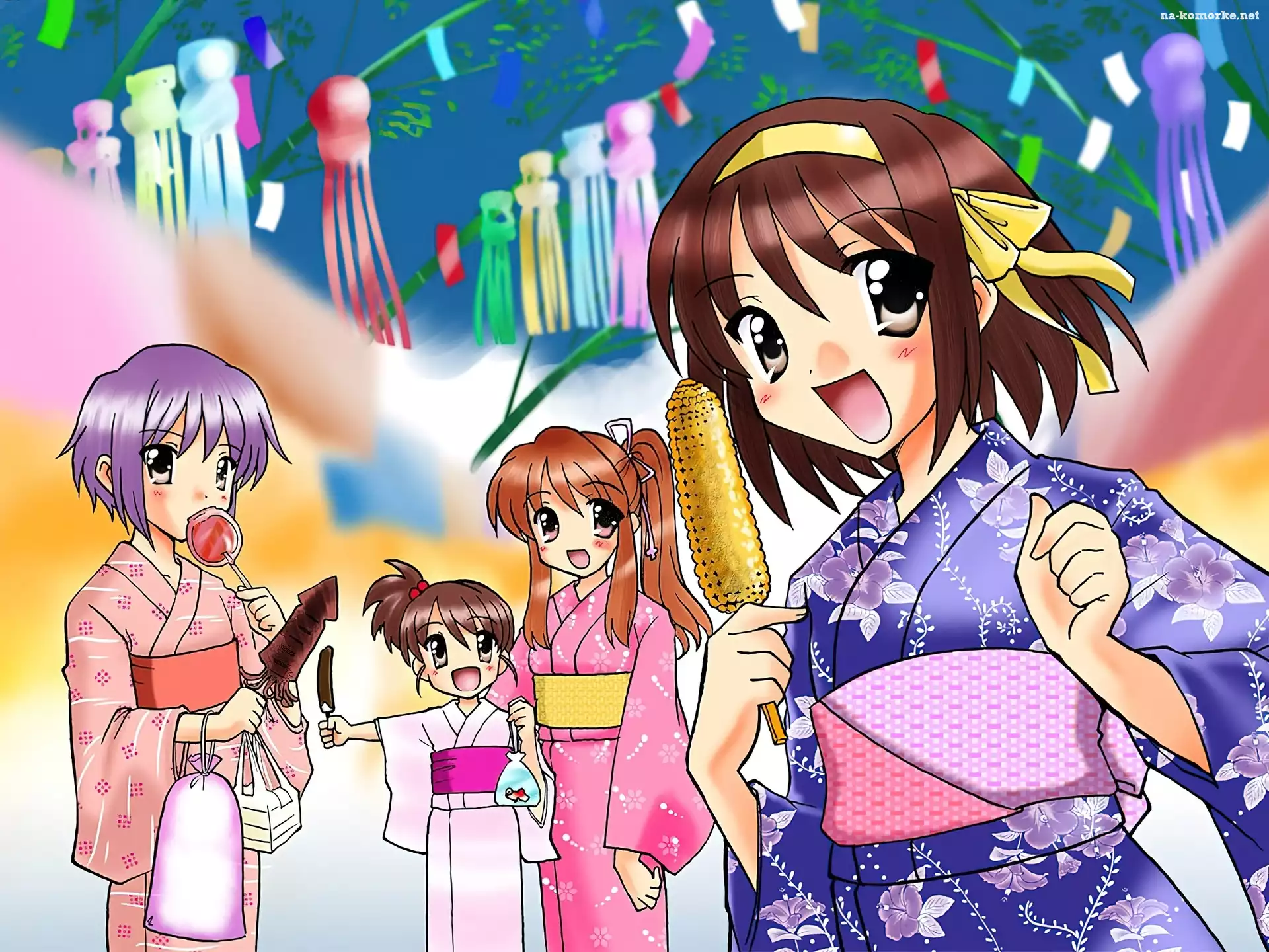 Suzumiya Haruhi No Yuuutsu, lizaki, postacie