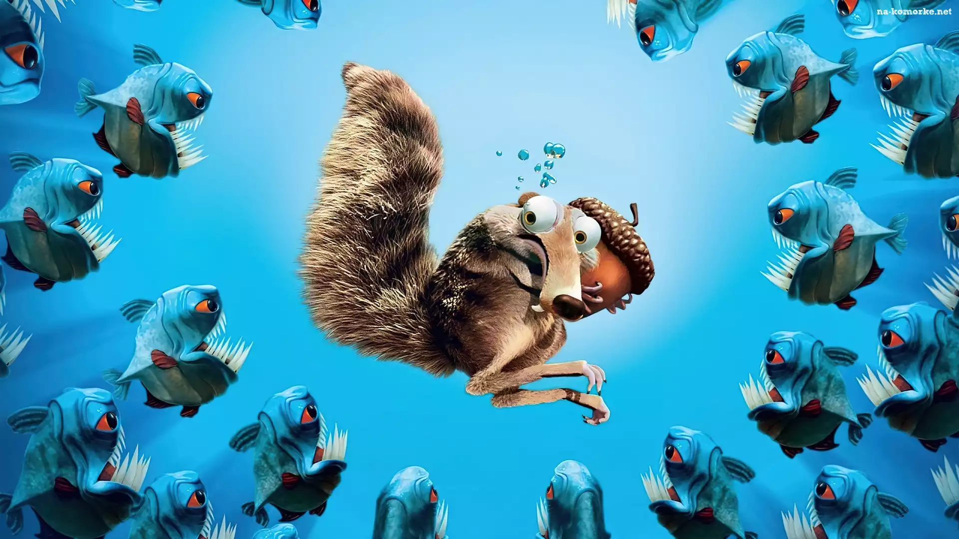 Epoka lodowcowa, Piranie, Ice Age, Sysunia