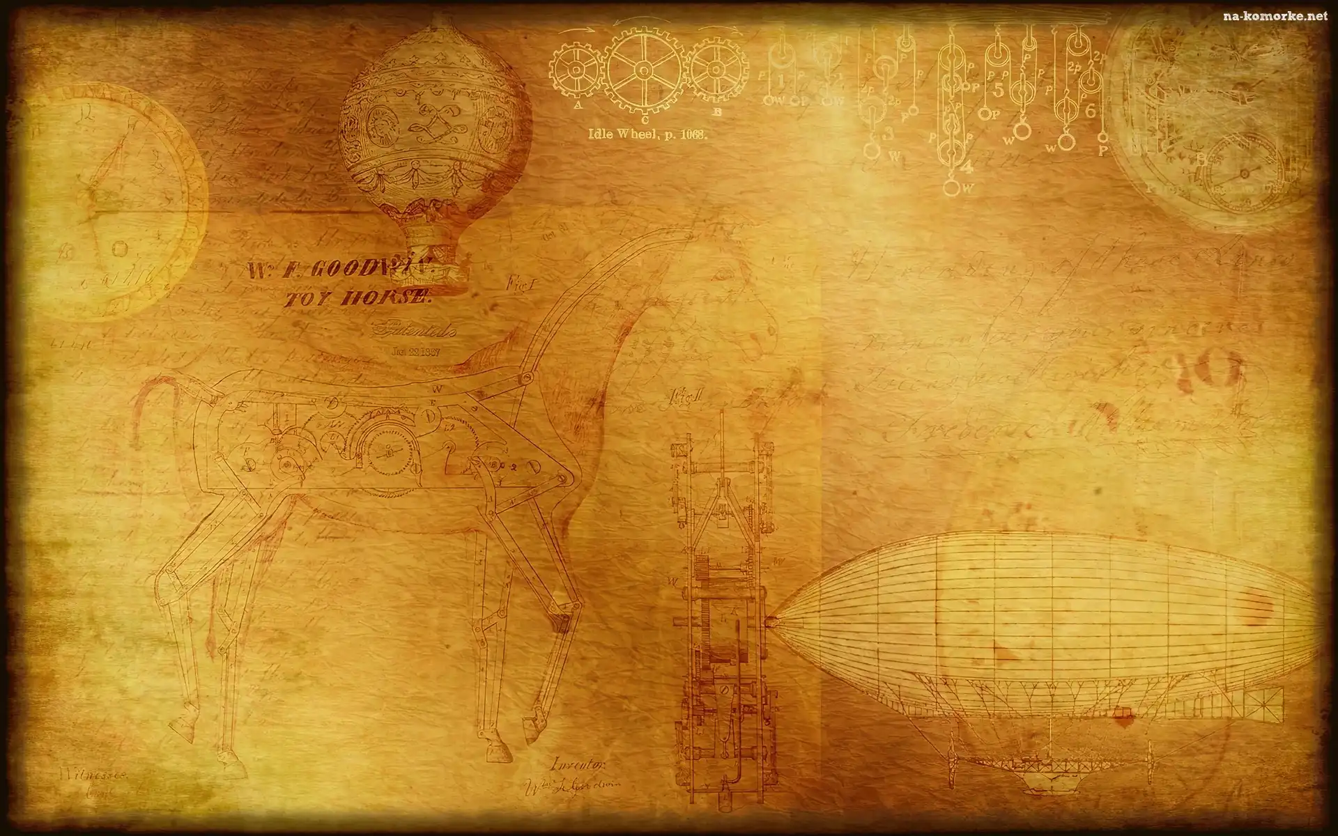 Steampunk, Szkice, Mechanika