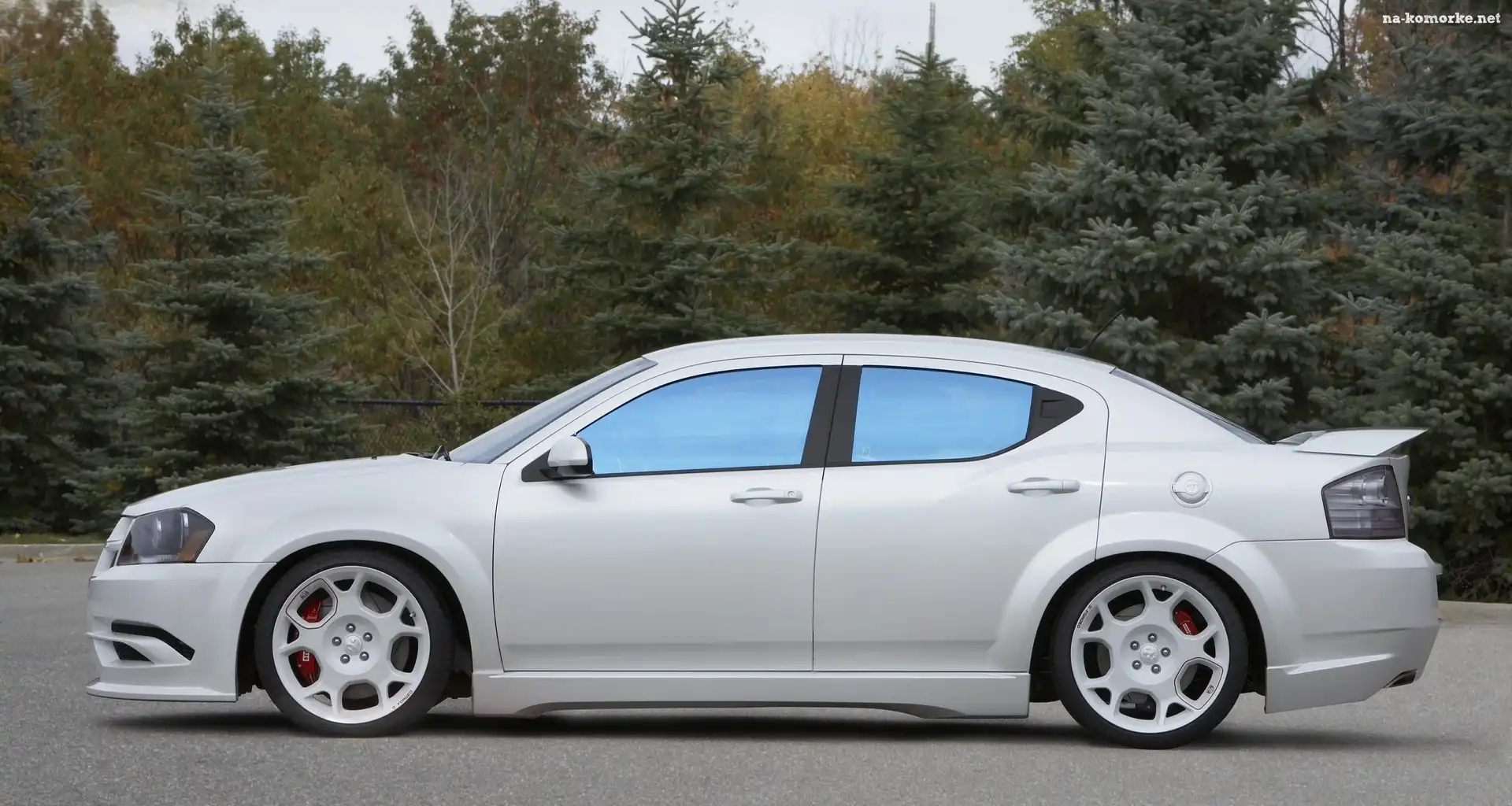Szyby, Lewy, Bok, Dodge Avenger, Lustrzane