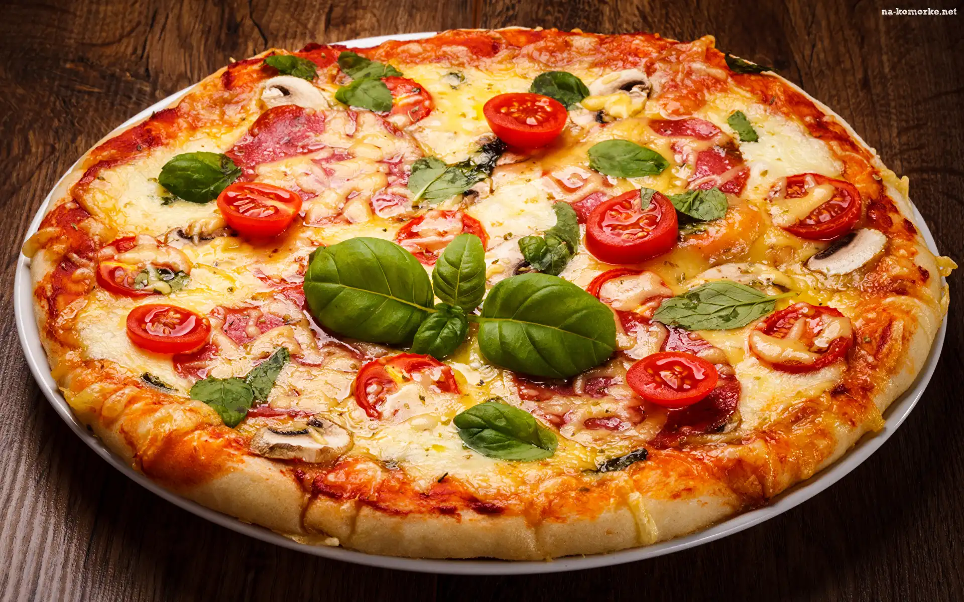 Pizza, Talerz, Deski