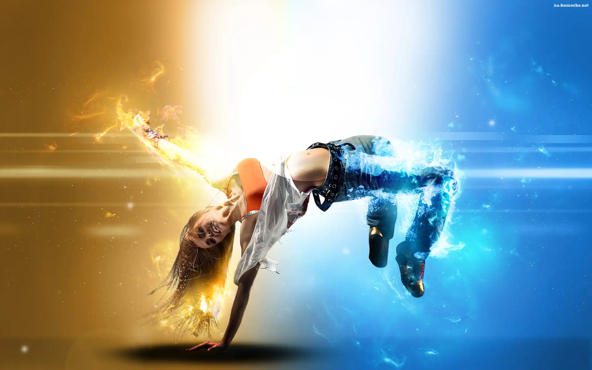 Taniec, Break Dance, Dziewczyna