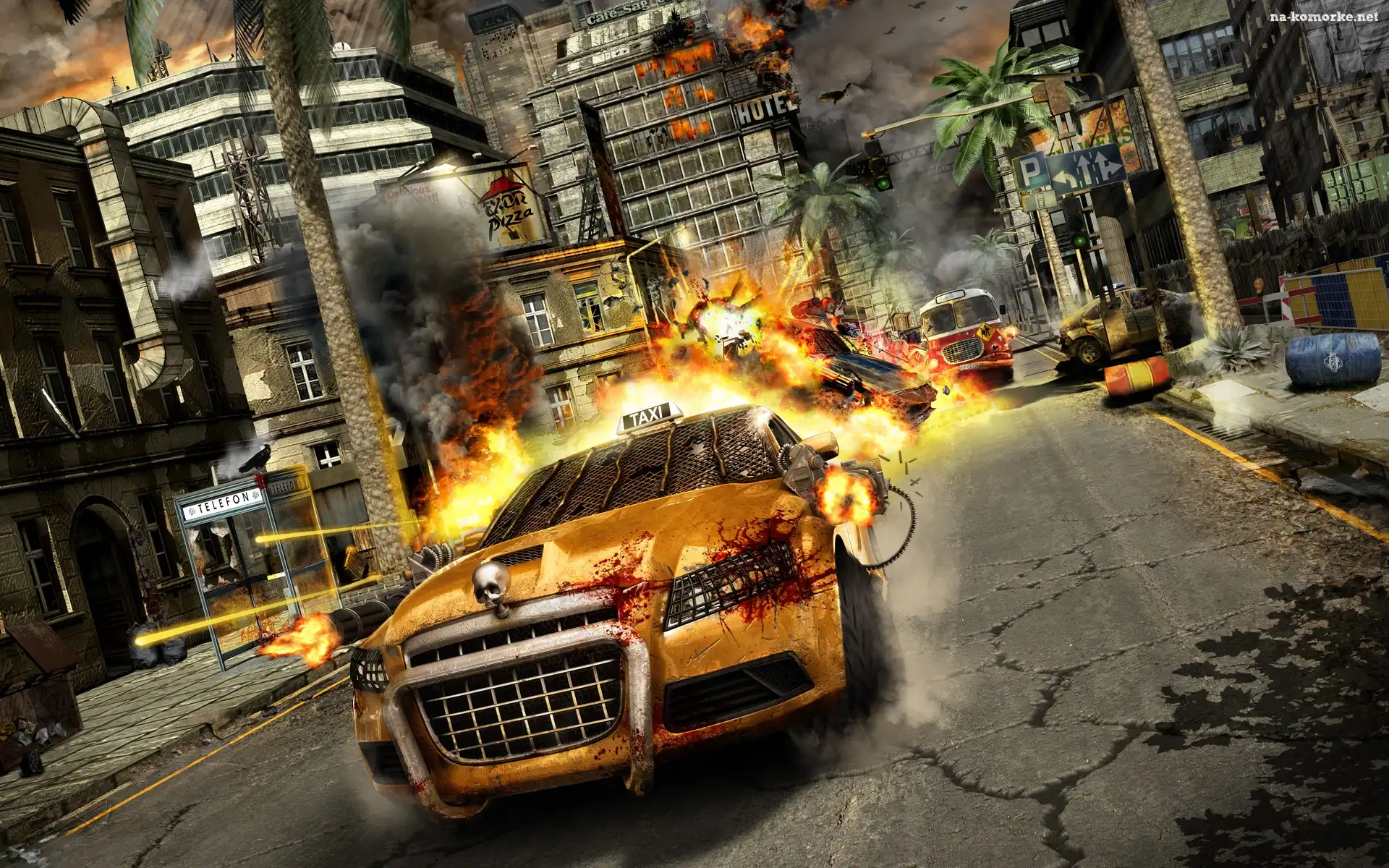 Taxi, Kraksa, Zombie Driver