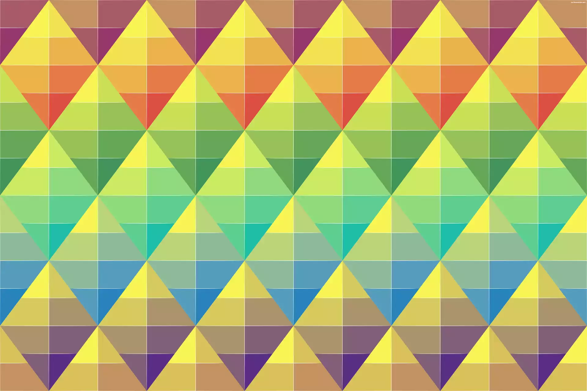 Tekstura, Kolorowe, Figury, Geometryczne, Tło