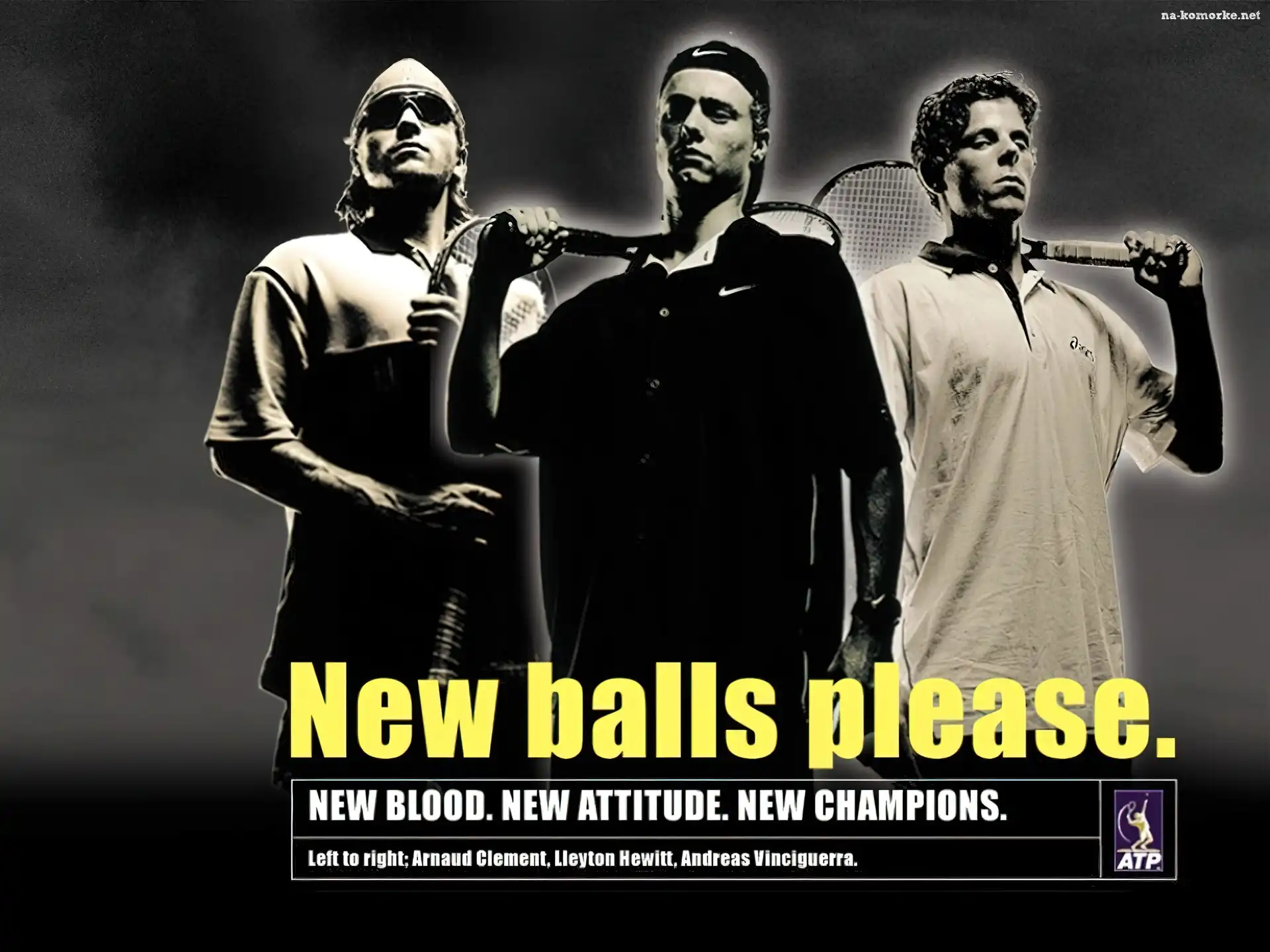 Tennis, New balls please