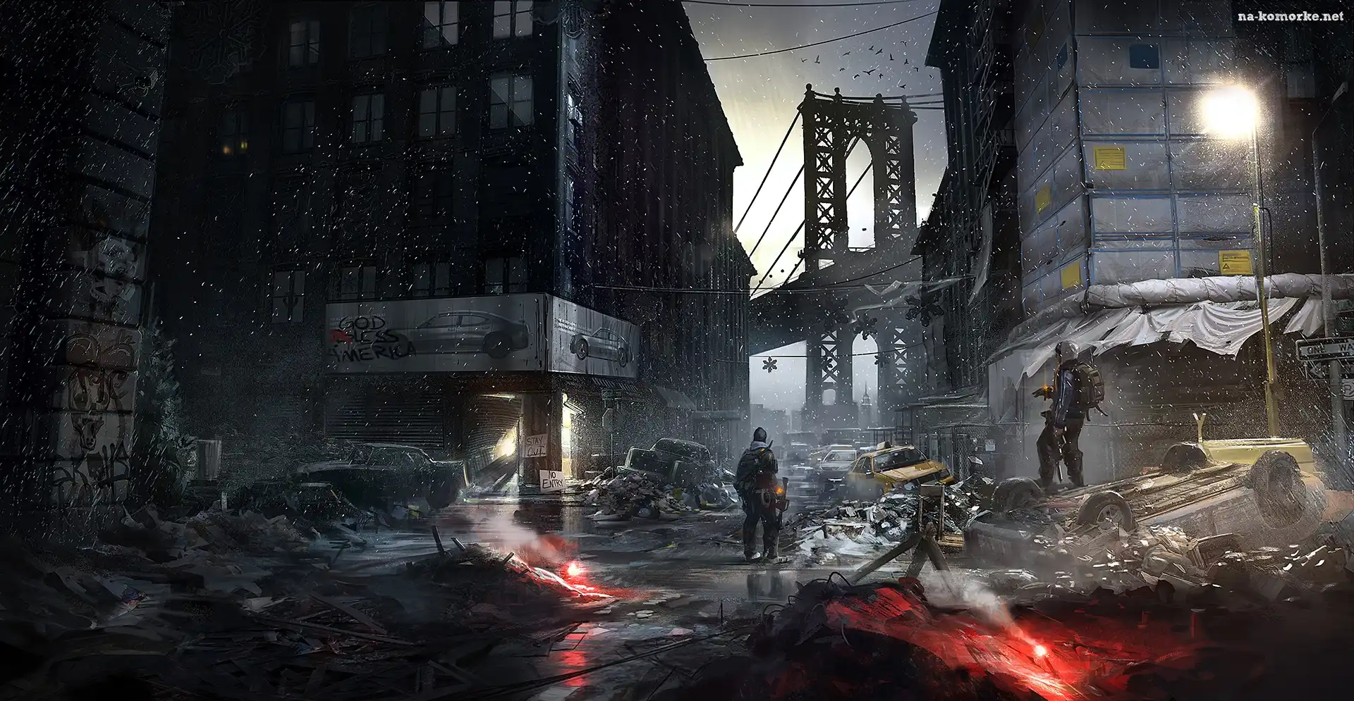 The Division, Miasto, Artwork, Zołnierze