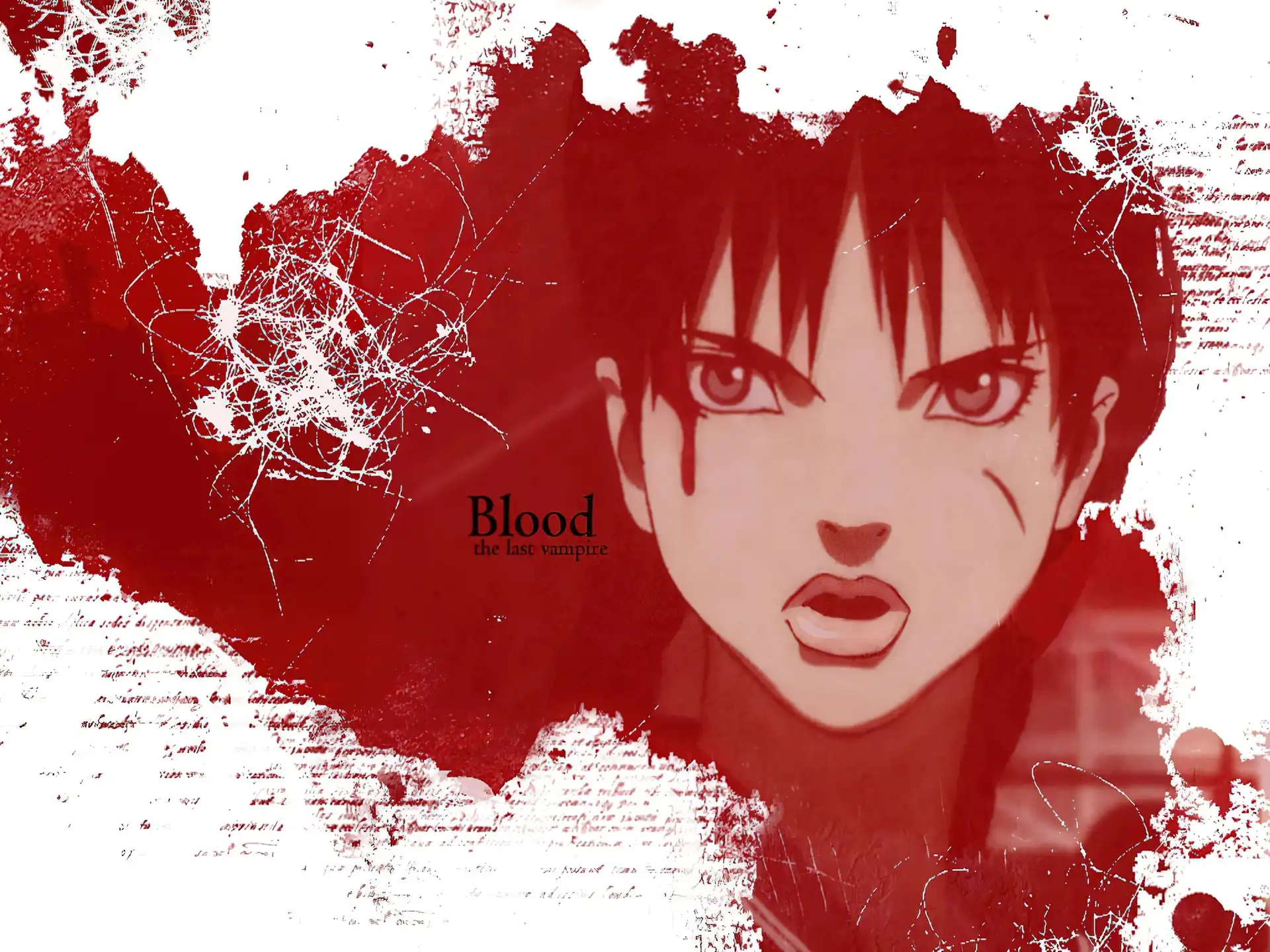 Blood The Last Vampire, postać, krew, twarz